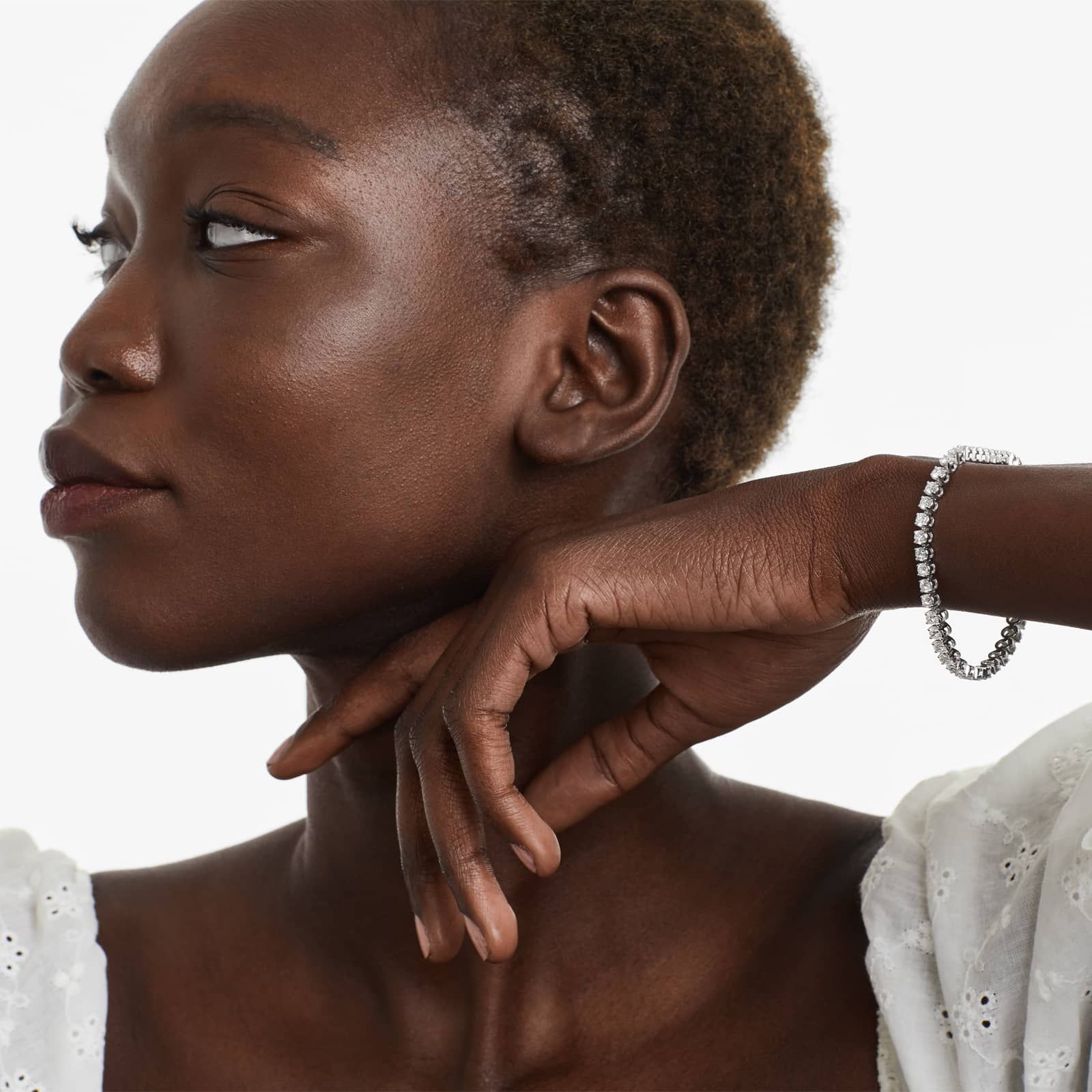 5.00 Ct Four Prong Diamond Tennis Bracelet