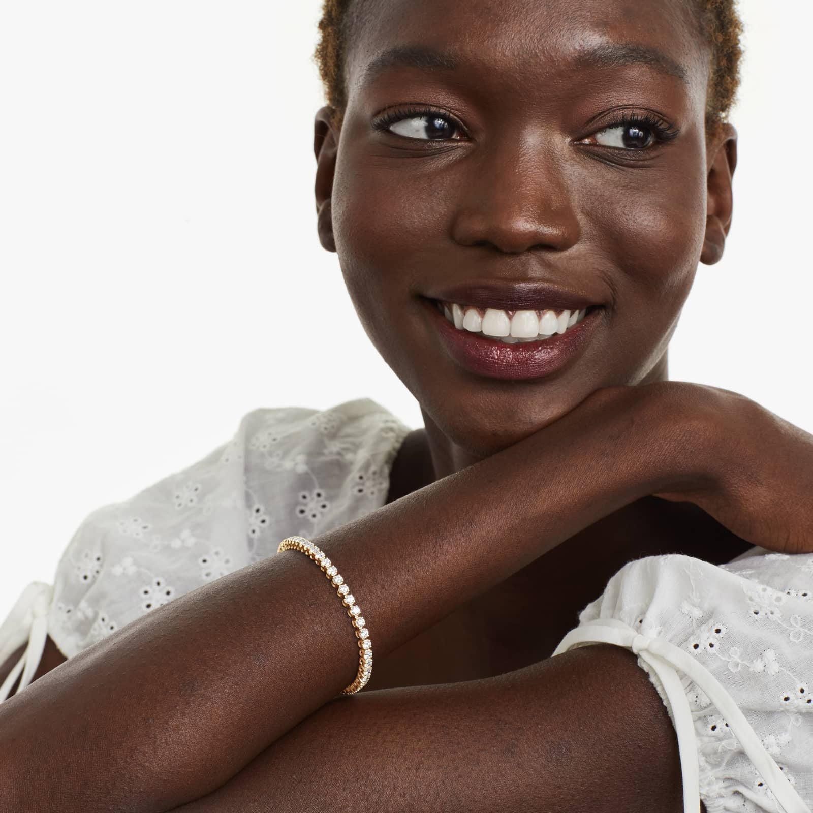 5.00 Ct Four Prong Diamond Tennis Bracelet