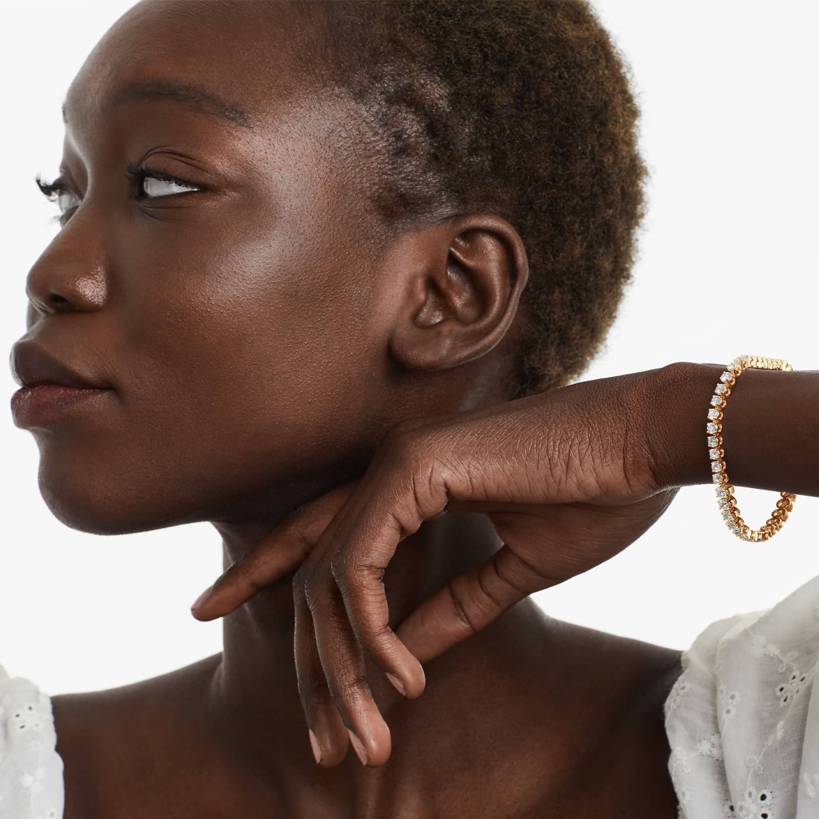 5.00 Ct Four Prong Diamond Tennis Bracelet