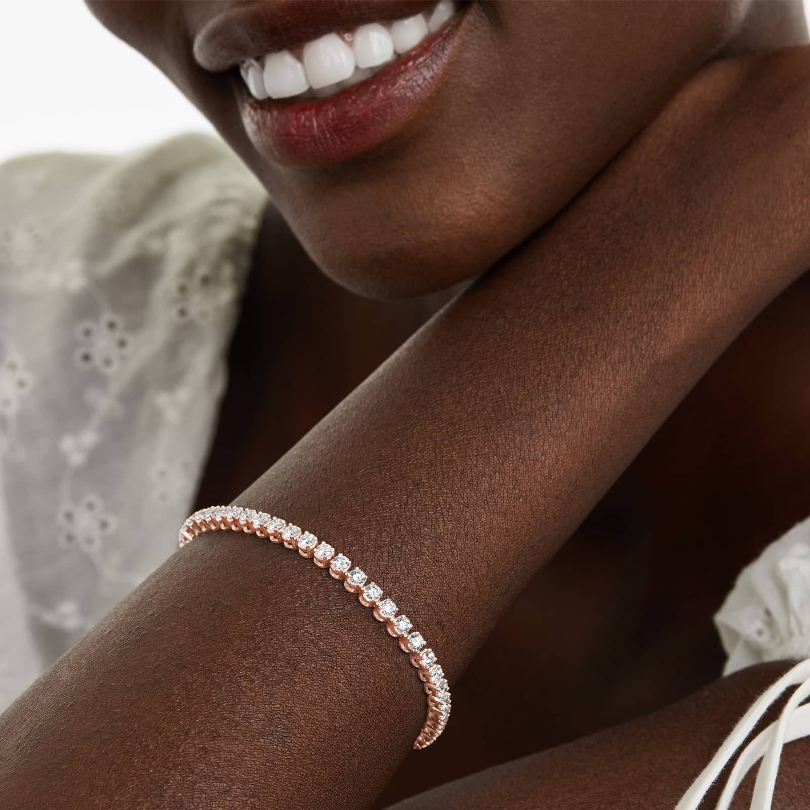 5.00 Ct Four Prong Diamond Tennis Bracelet