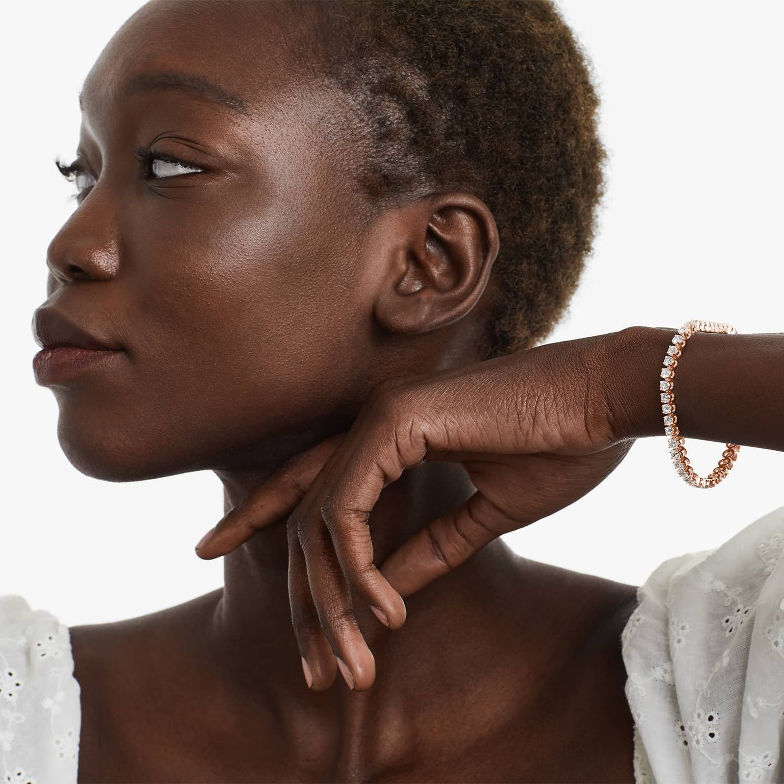 5.00 Ct Four Prong Diamond Tennis Bracelet