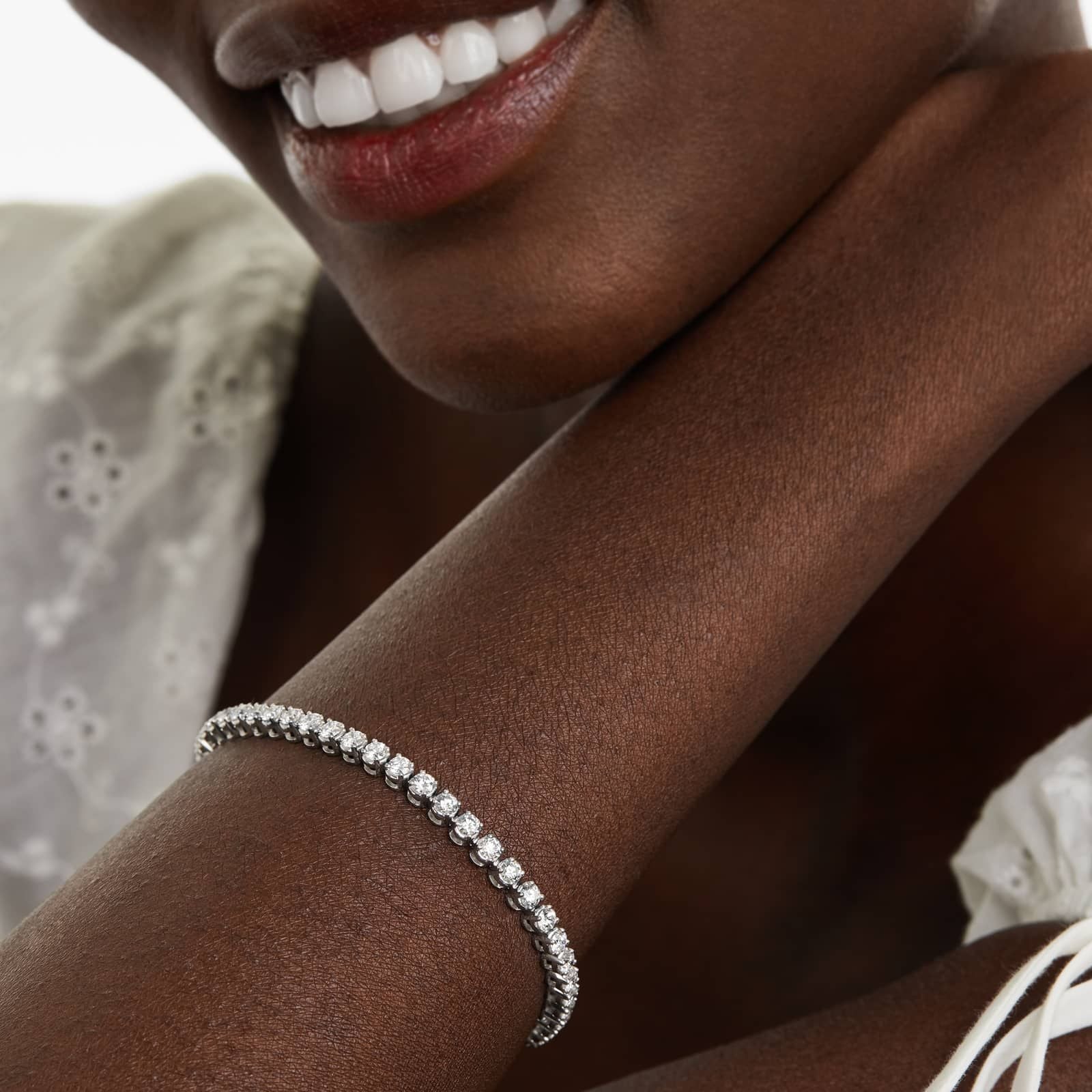 5.00 Ct Four Prong Diamond Tennis Bracelet