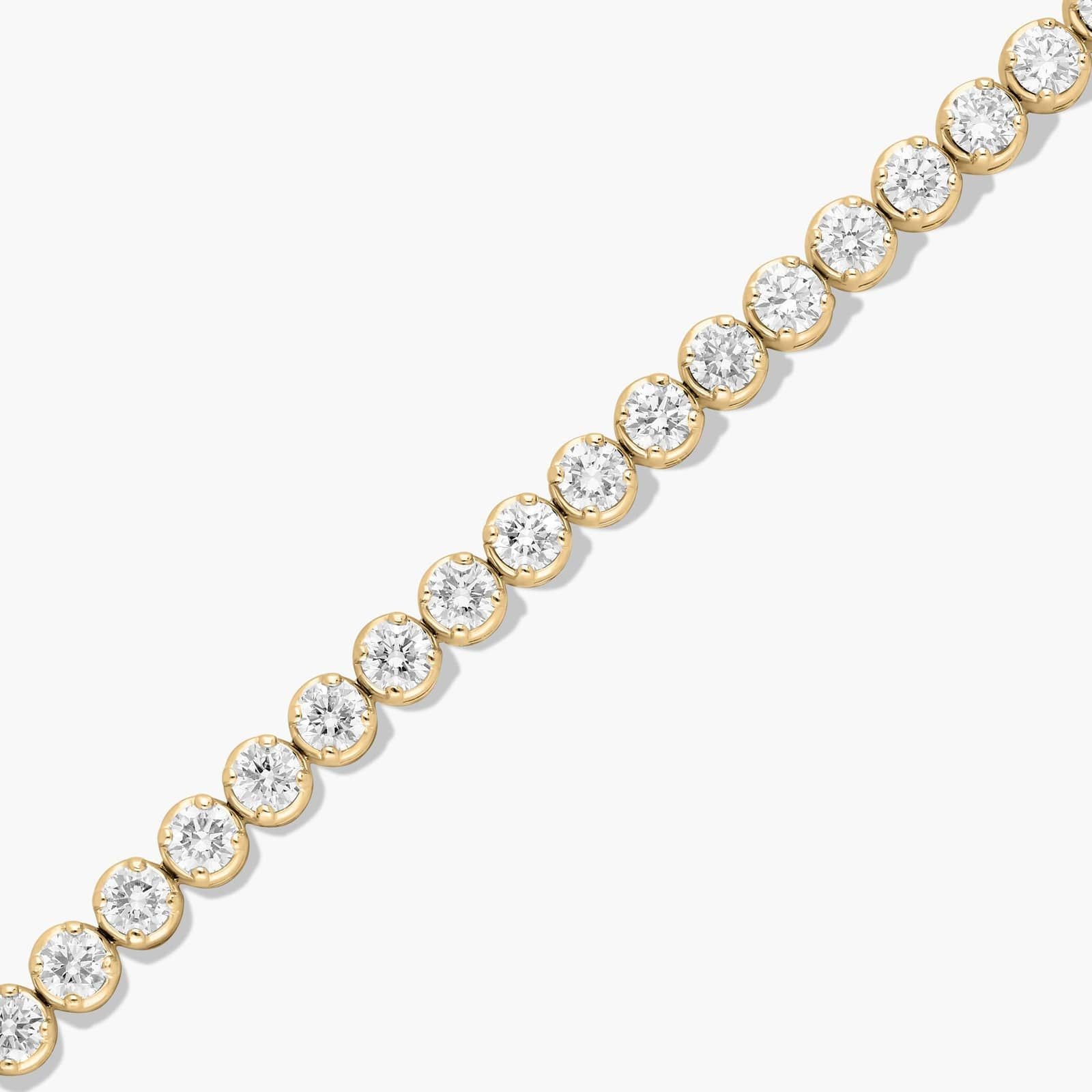 10.00 CTW Four Prong Diamond Tennis Bracelet