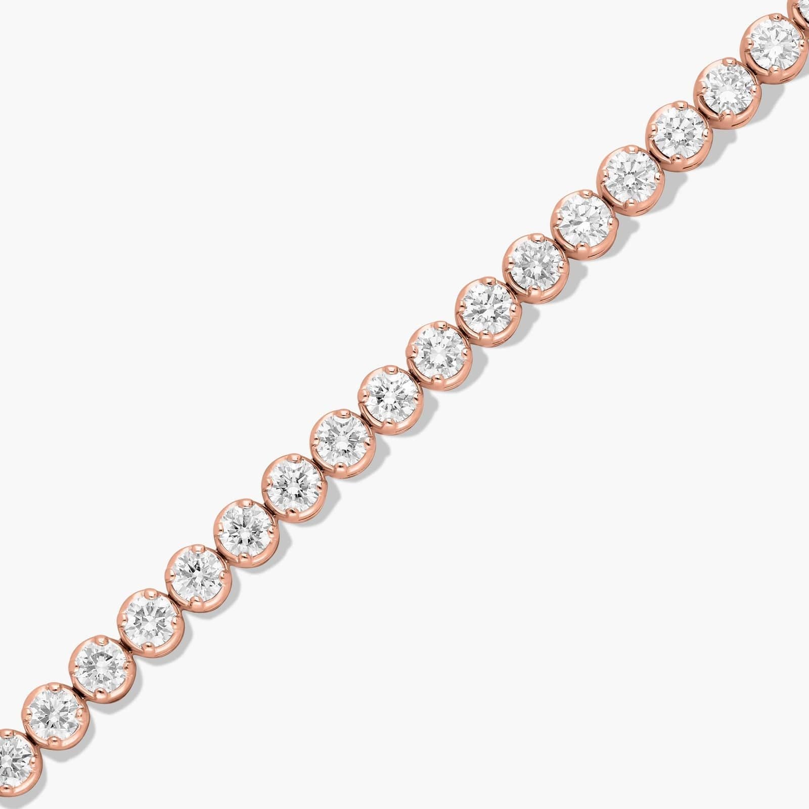 10.00 CTW Four Prong Diamond Tennis Bracelet