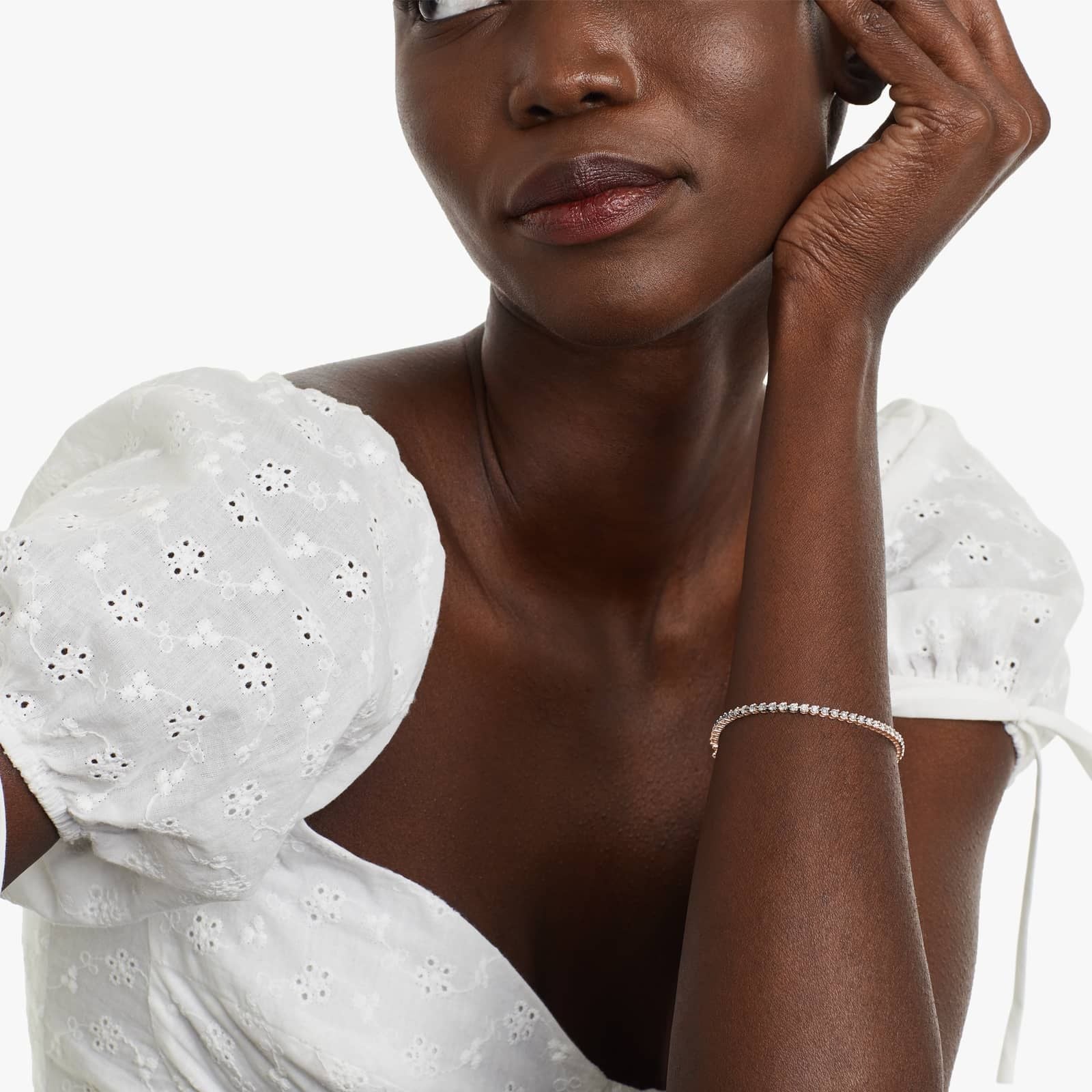 2.00 Ct Three Prong Diamond Tennis Bracelet