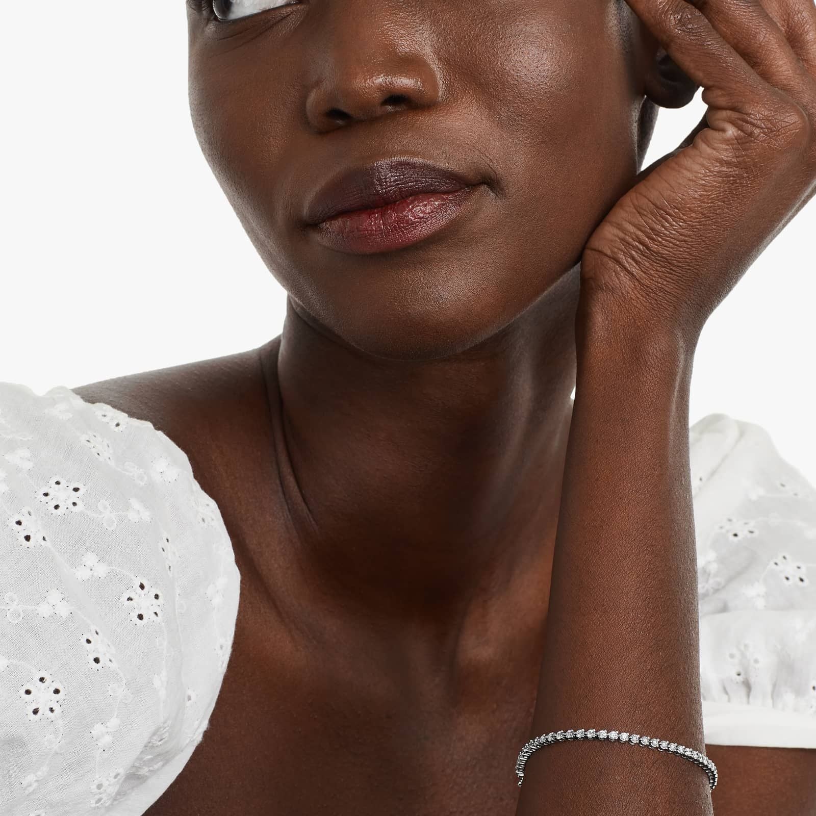 2.00 Ct Three Prong Diamond Tennis Bracelet