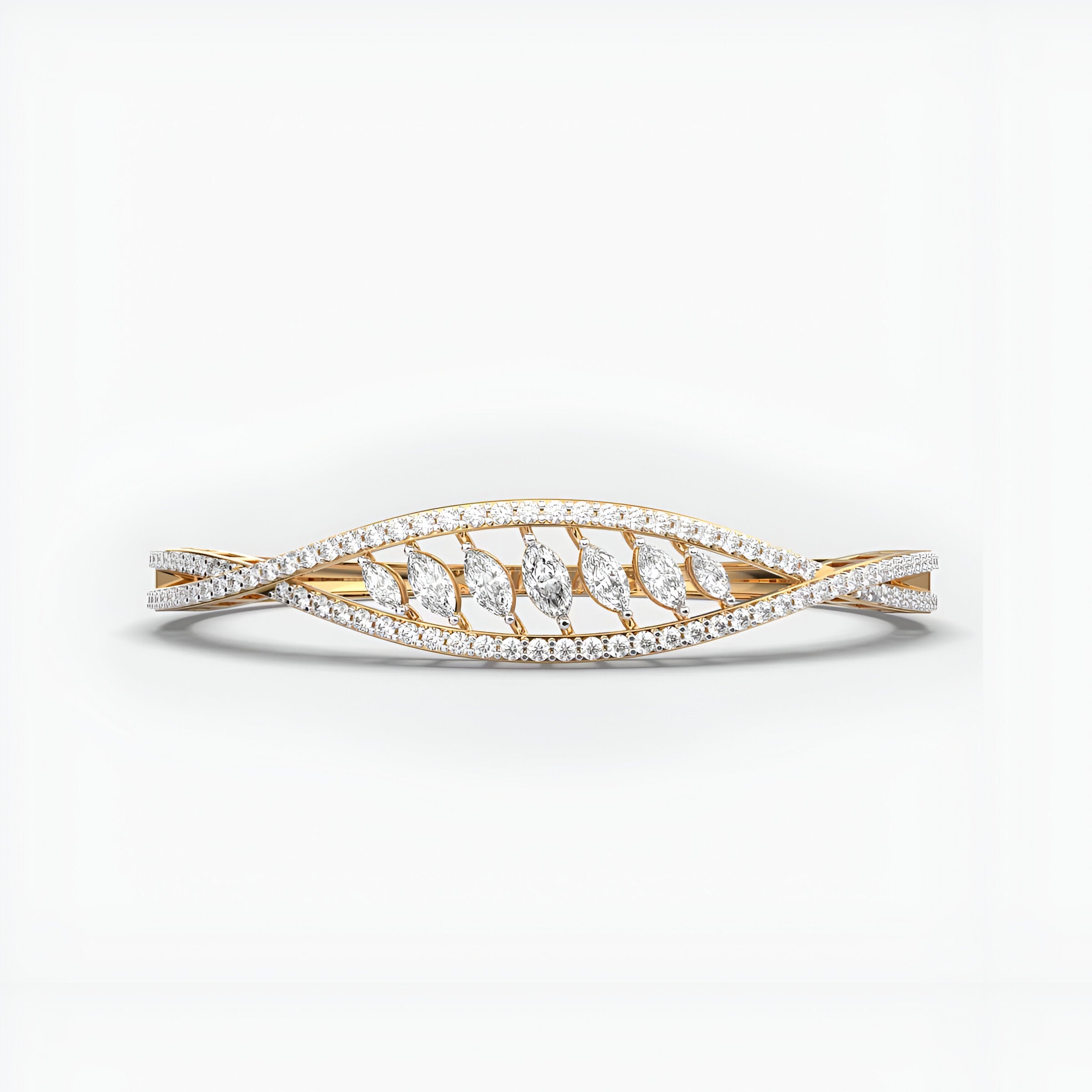 Waves of Harmony Diamond Bracelet