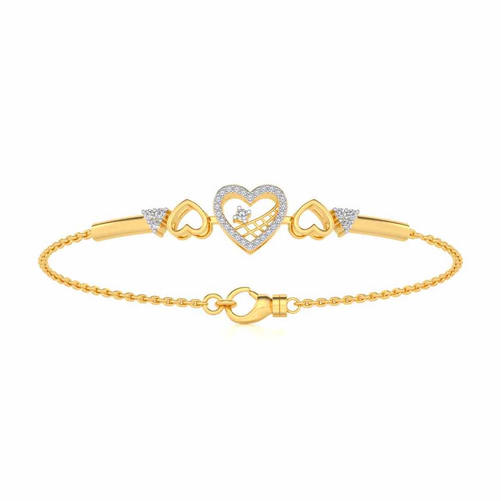 Sway's Heartfelt Diamond Bracelet