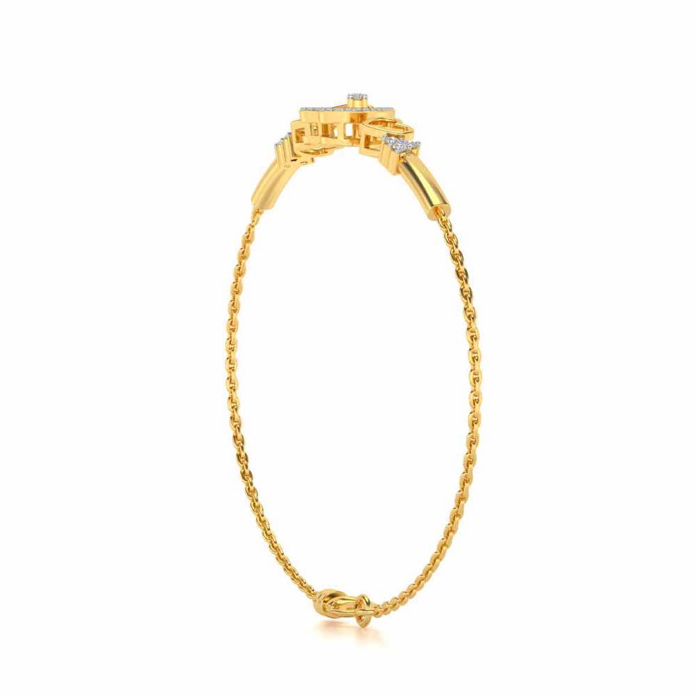 Sway's Heartfelt Diamond Bracelet