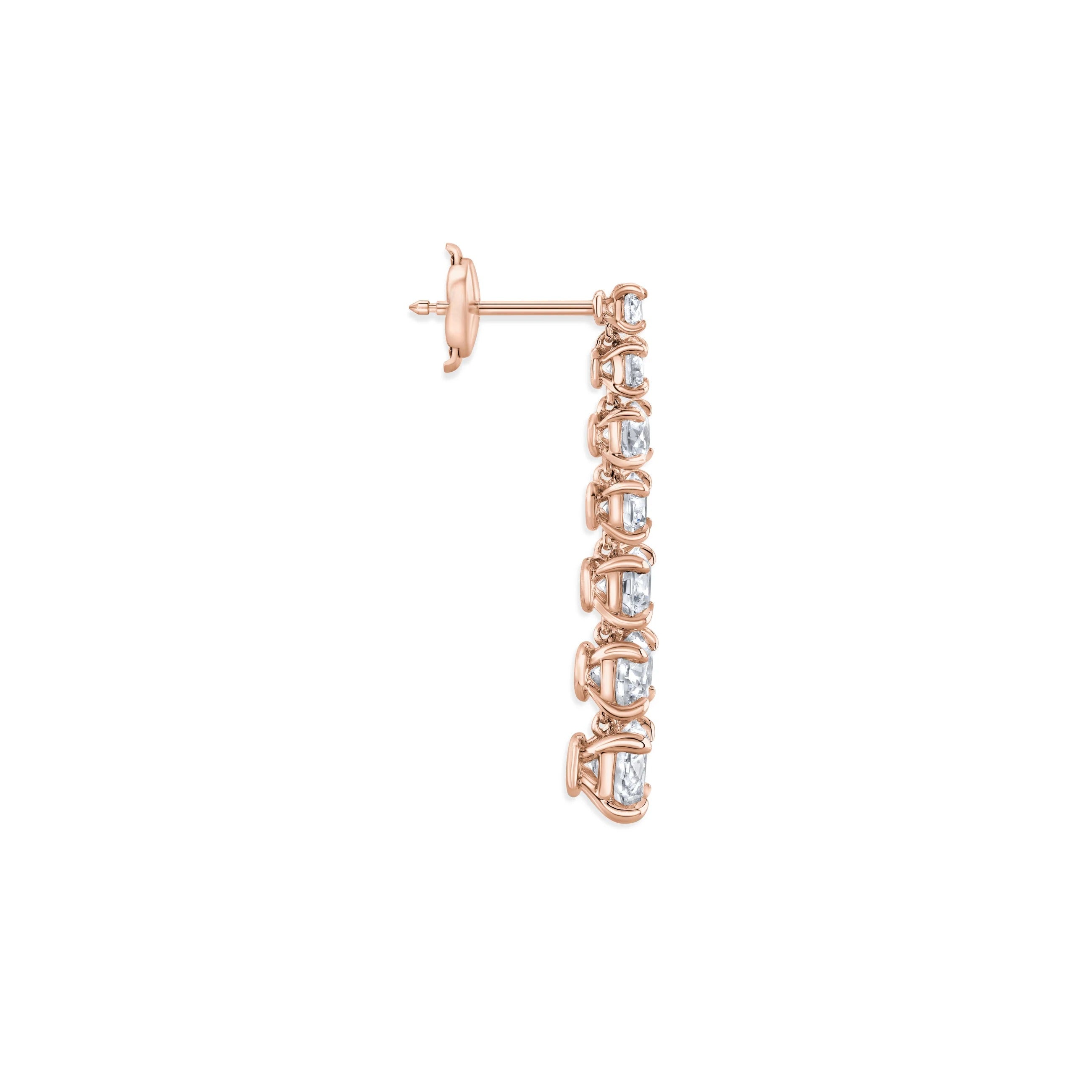 14k Solid Crescent Hoop Charm