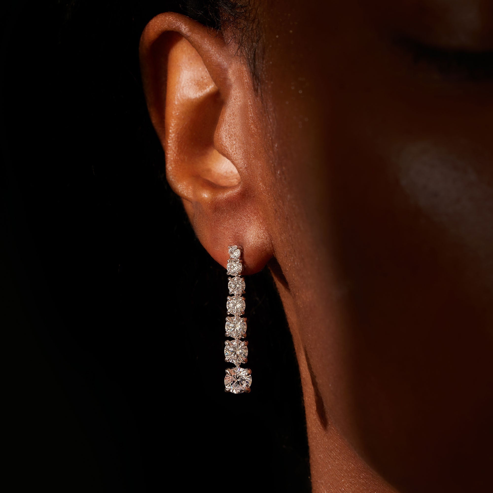 14k Solid Crescent Hoop Charm