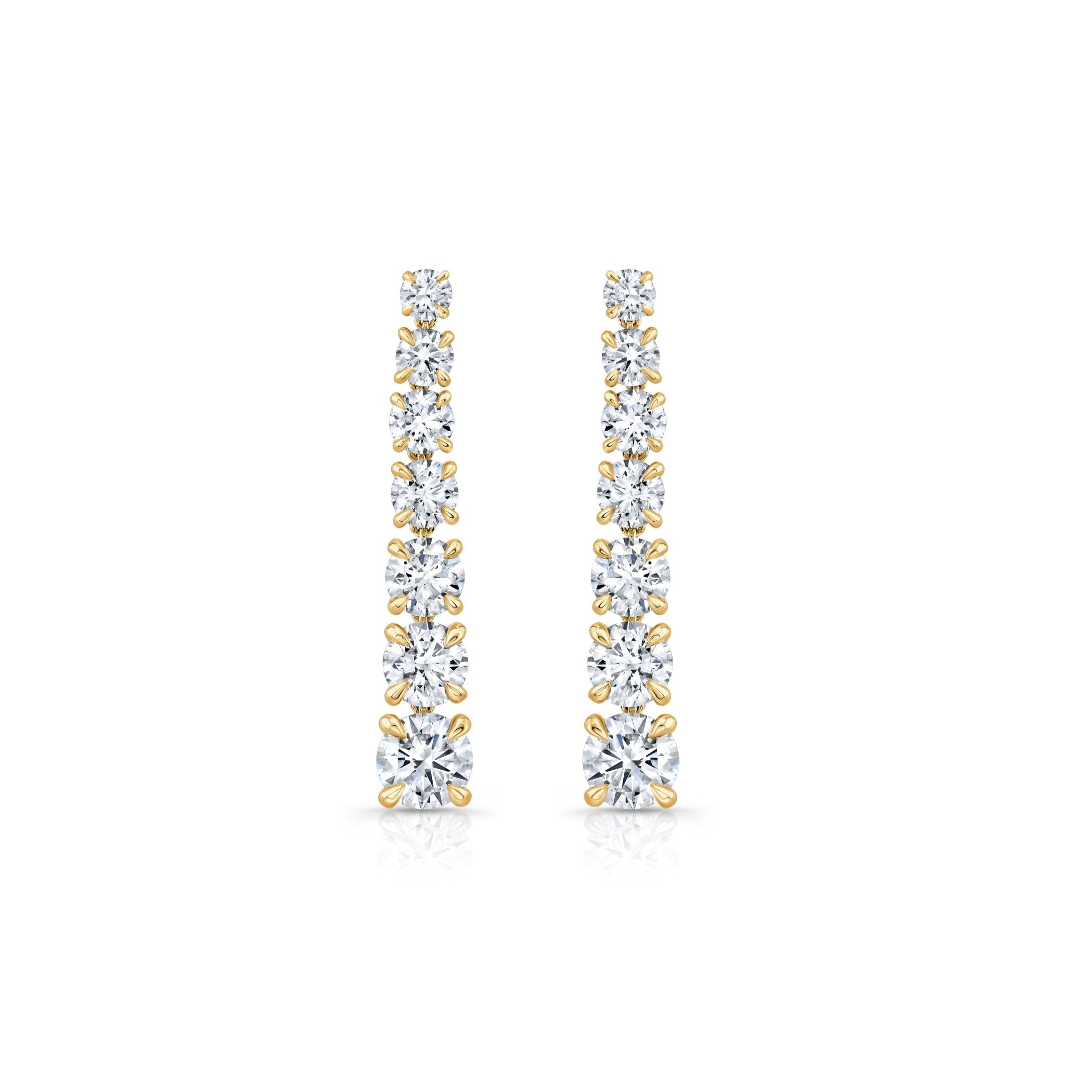 Alivia Lab Diamond Drop Earrings