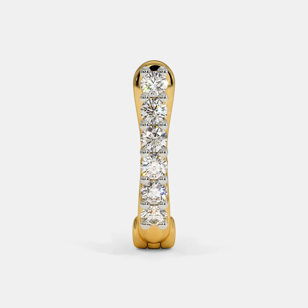 The Malani Multi Pierced Hoop Earrings