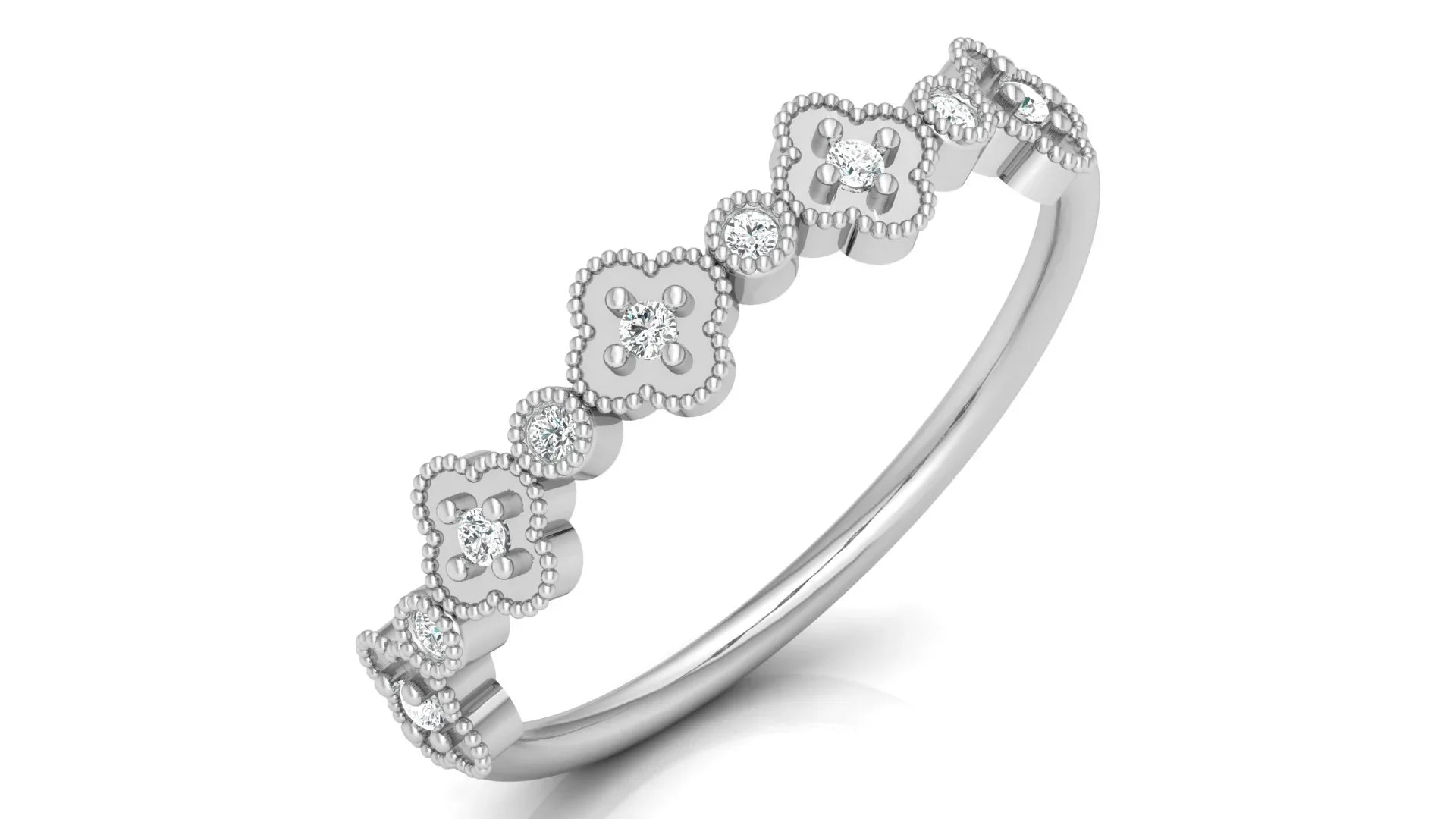 The Four-Leaf Clover Ring