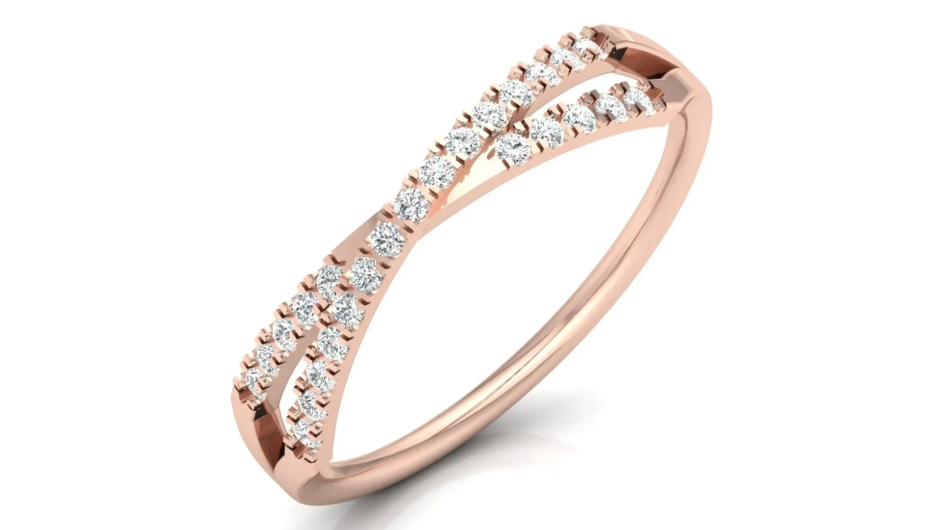 The Starry Twists Ring