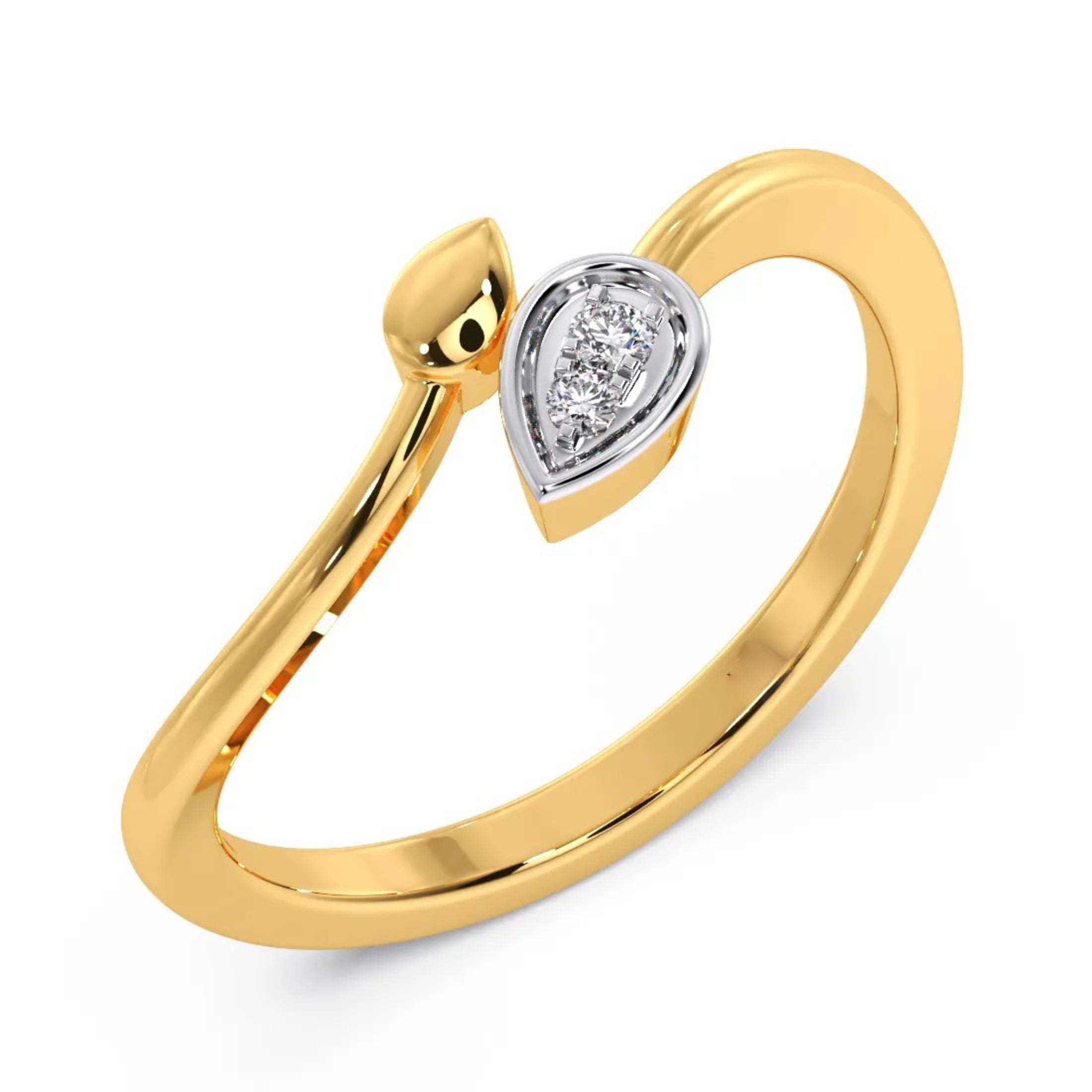 Buds Diamond Ring