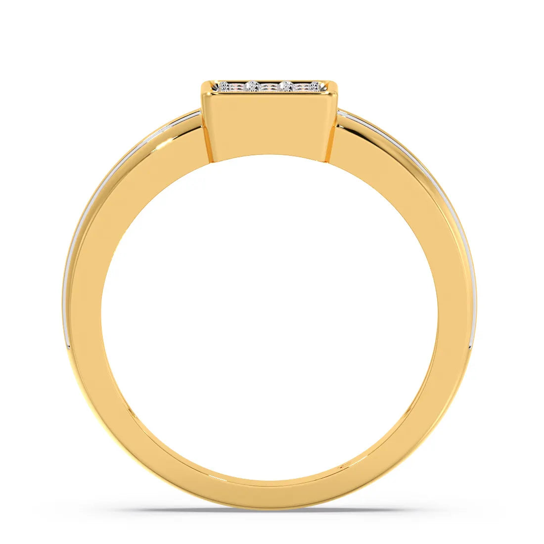 Briks Diamond Men's Ring