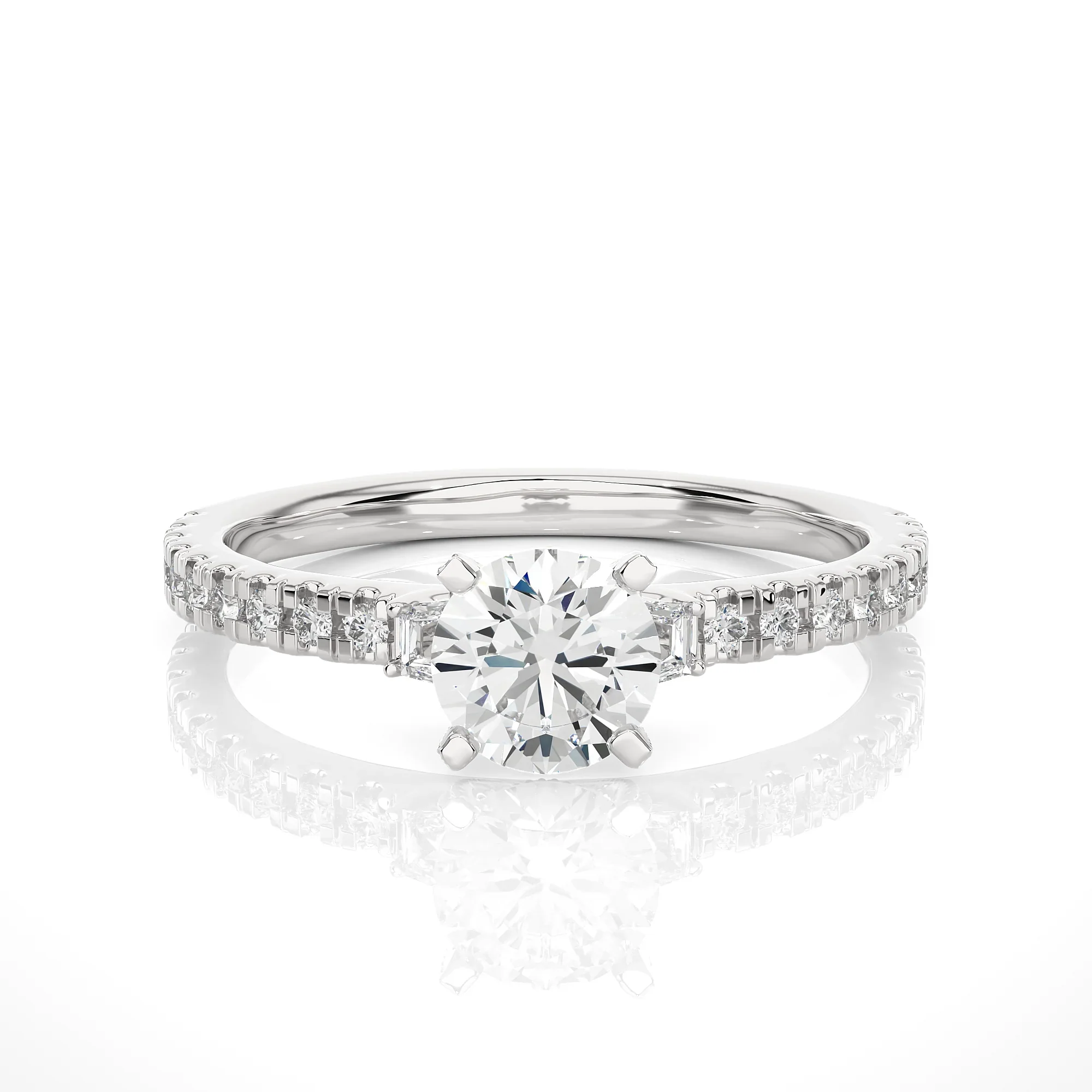 The Enchanting Ellipse Solitaire Ring