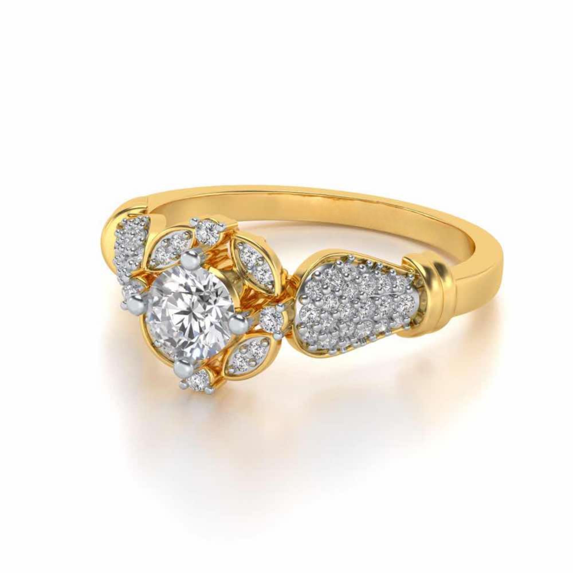 Glister away Solitaire Diamond Ring