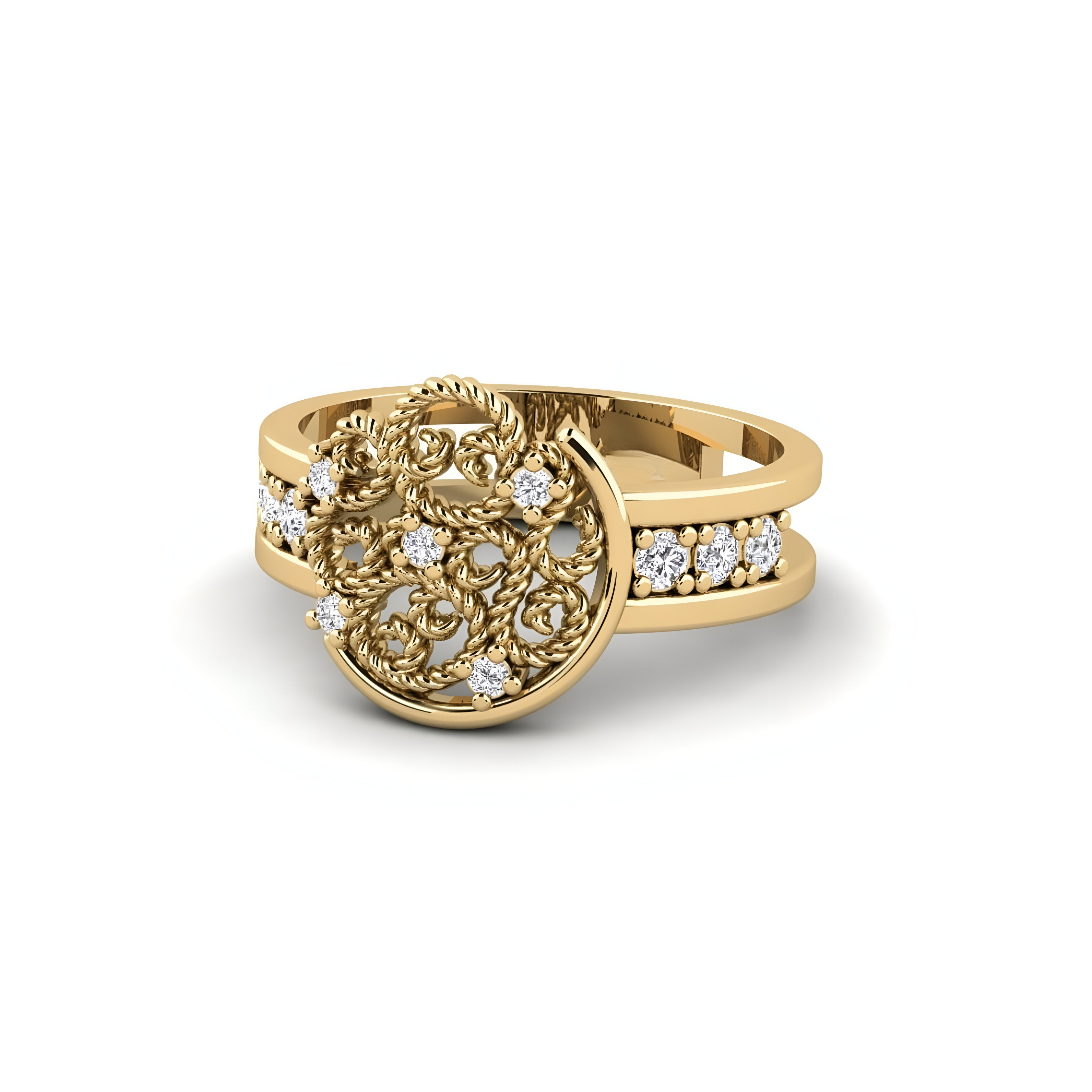 Beirut Traditional Engagement Ring