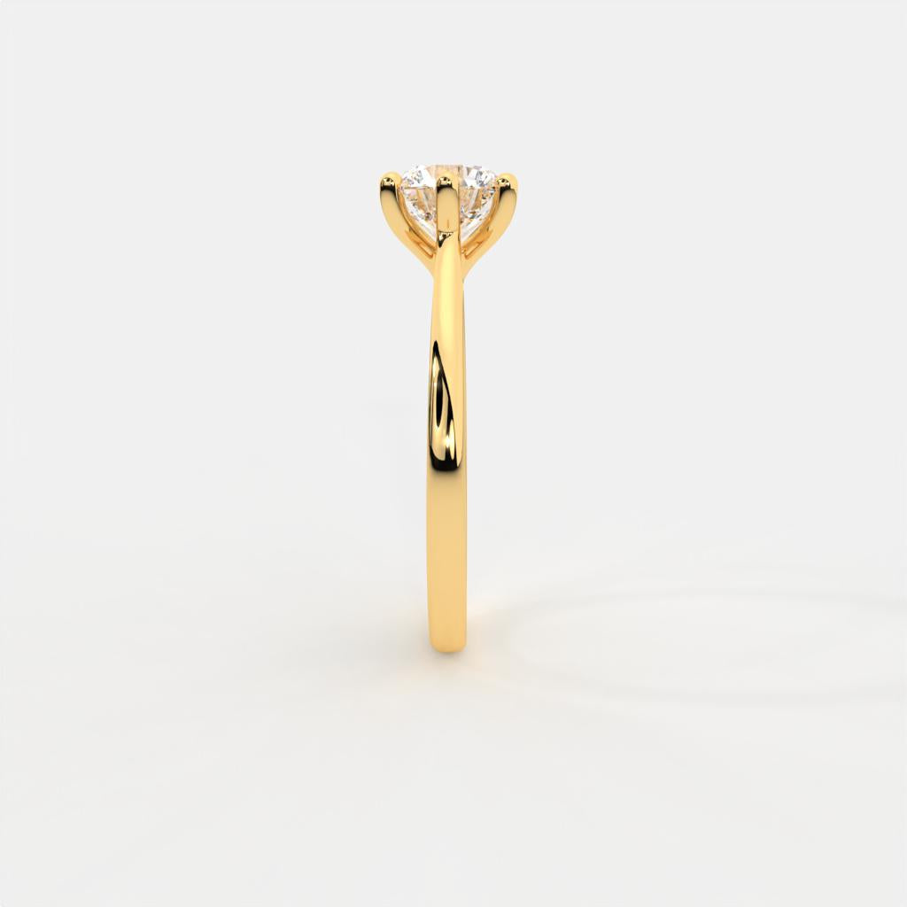 LOTUS DIAMOND RING