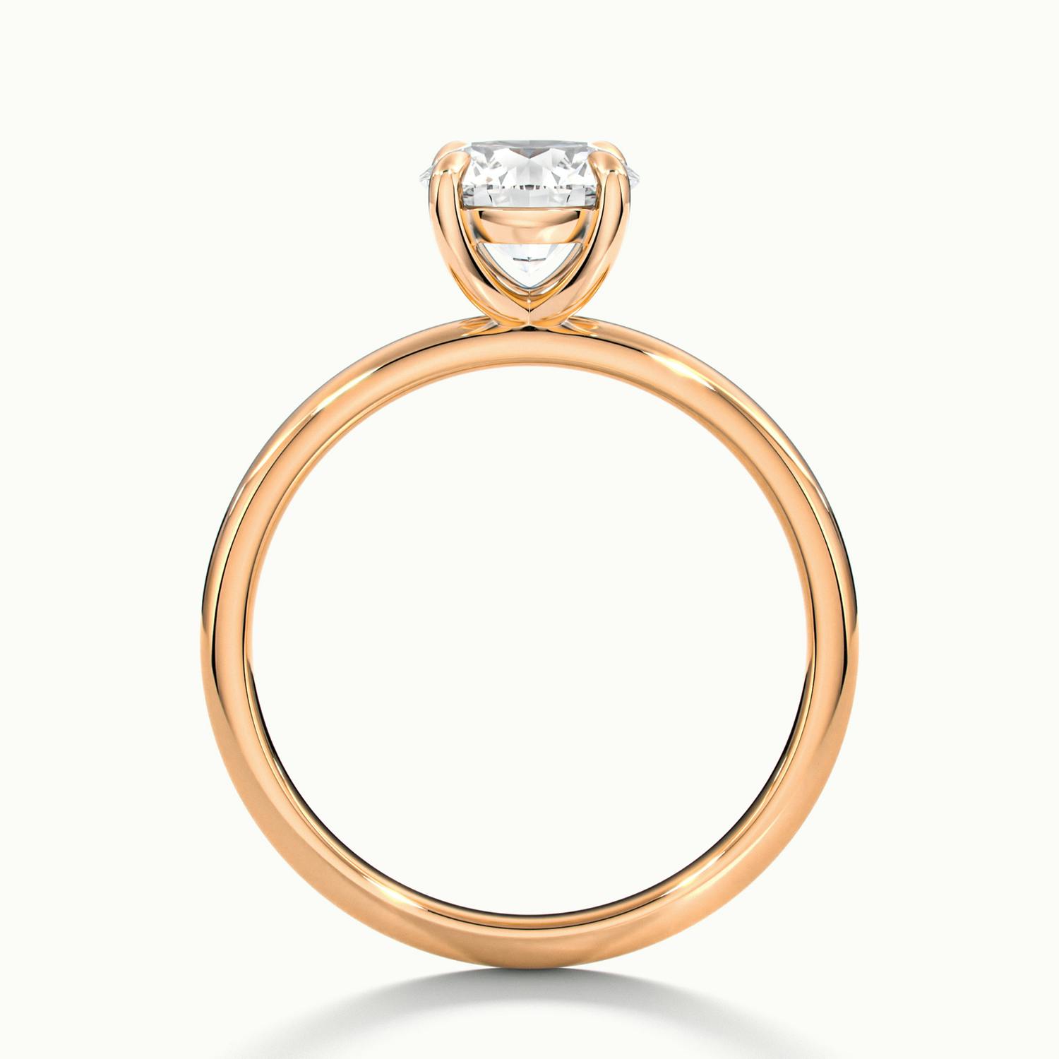Round Portman Plain Engagement Ring.
