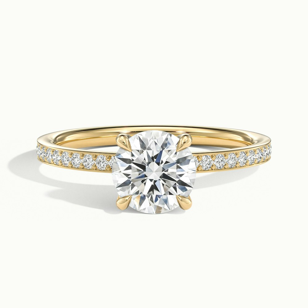 Round Portman Pavé Engagement Ring.