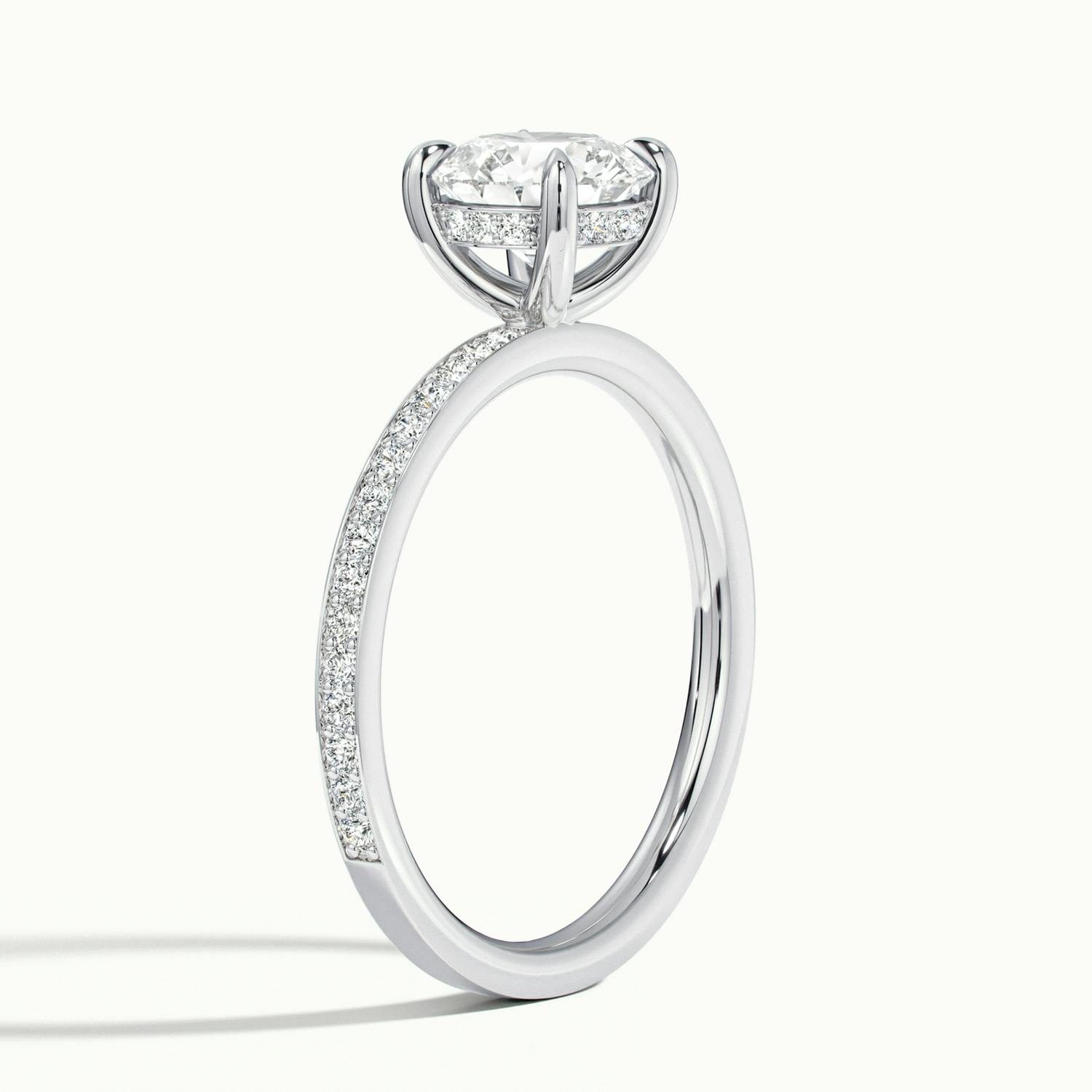Round Portman Pavé Engagement Ring.