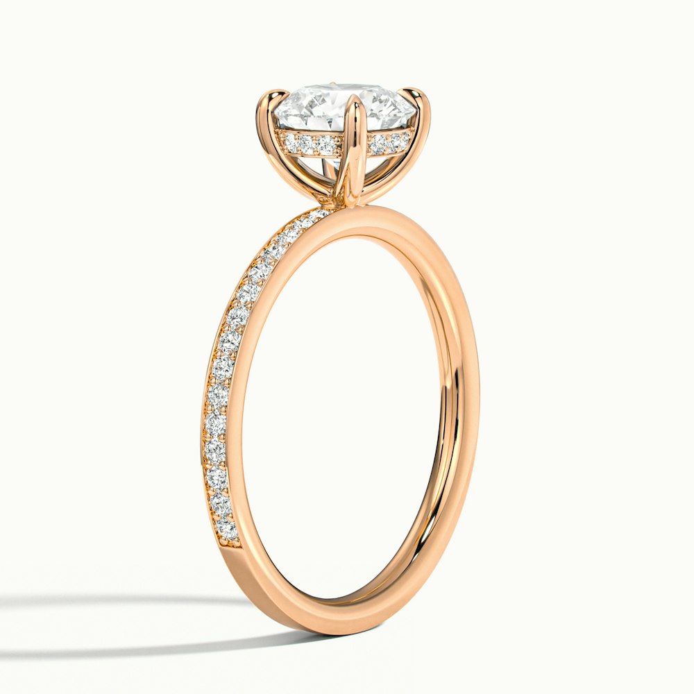 Round Portman Pavé Engagement Ring.