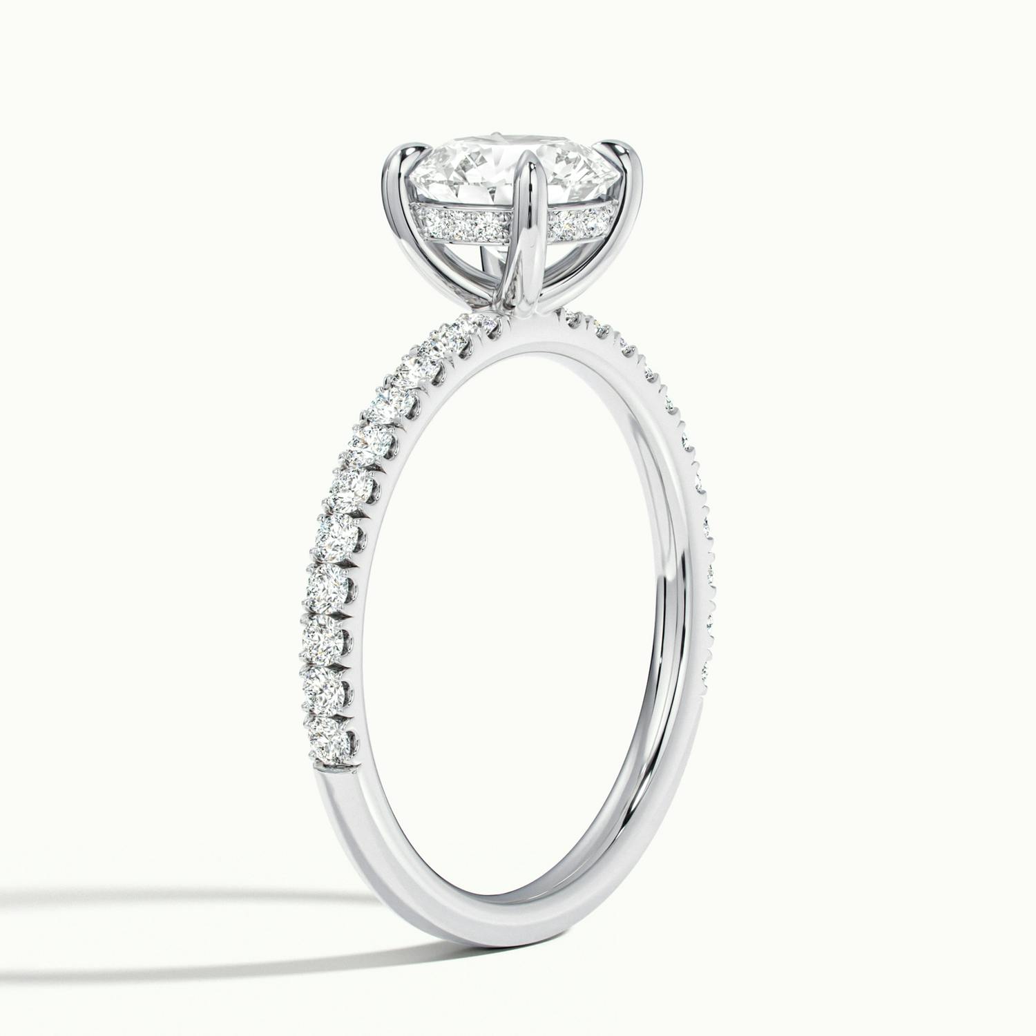 Round Portman Scallop Engagement Ring