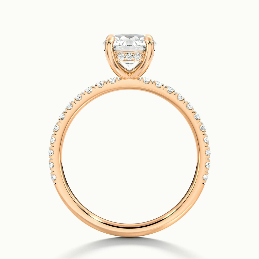 Round Portman Scallop Engagement Ring