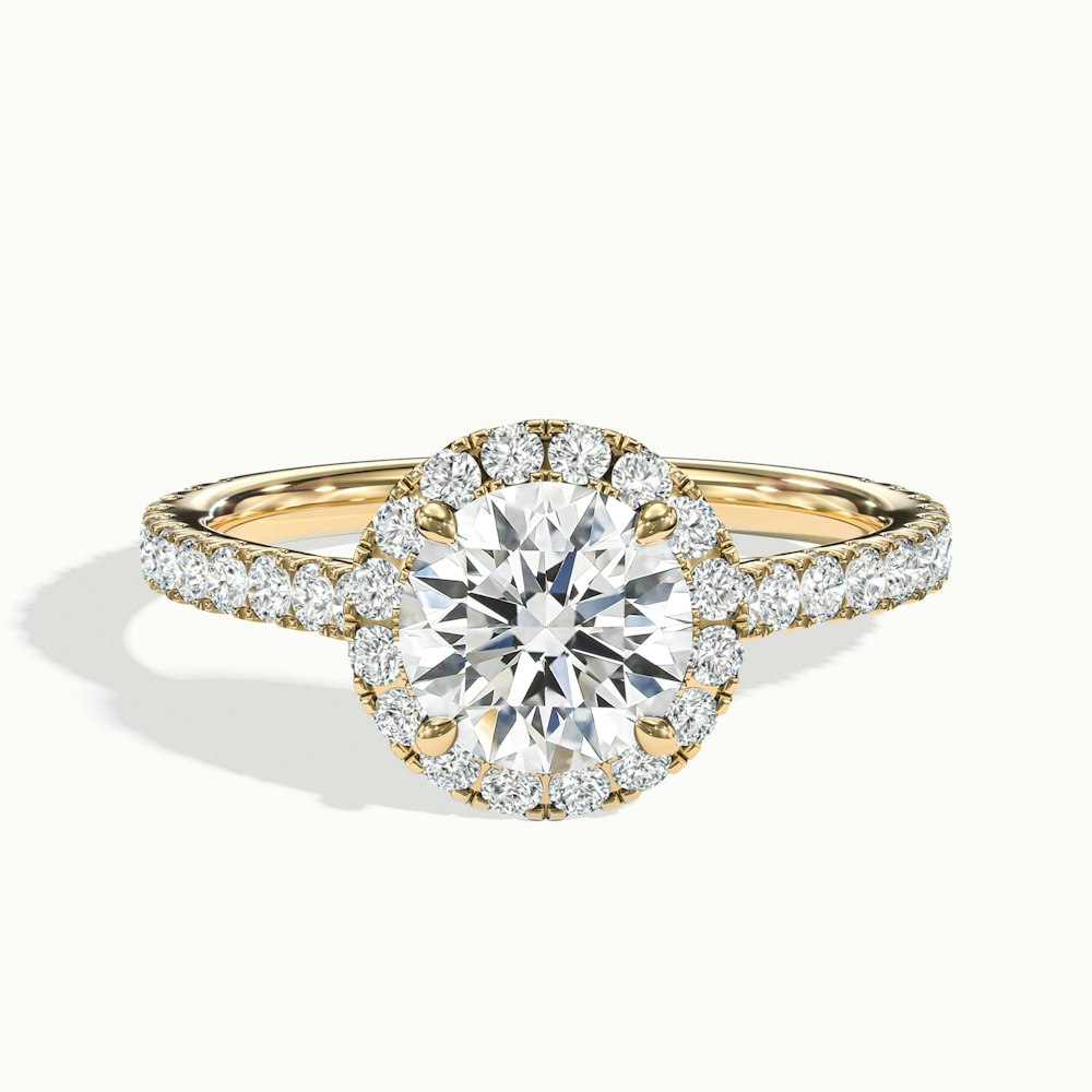 Round Classic Oberon Engagement Ring.