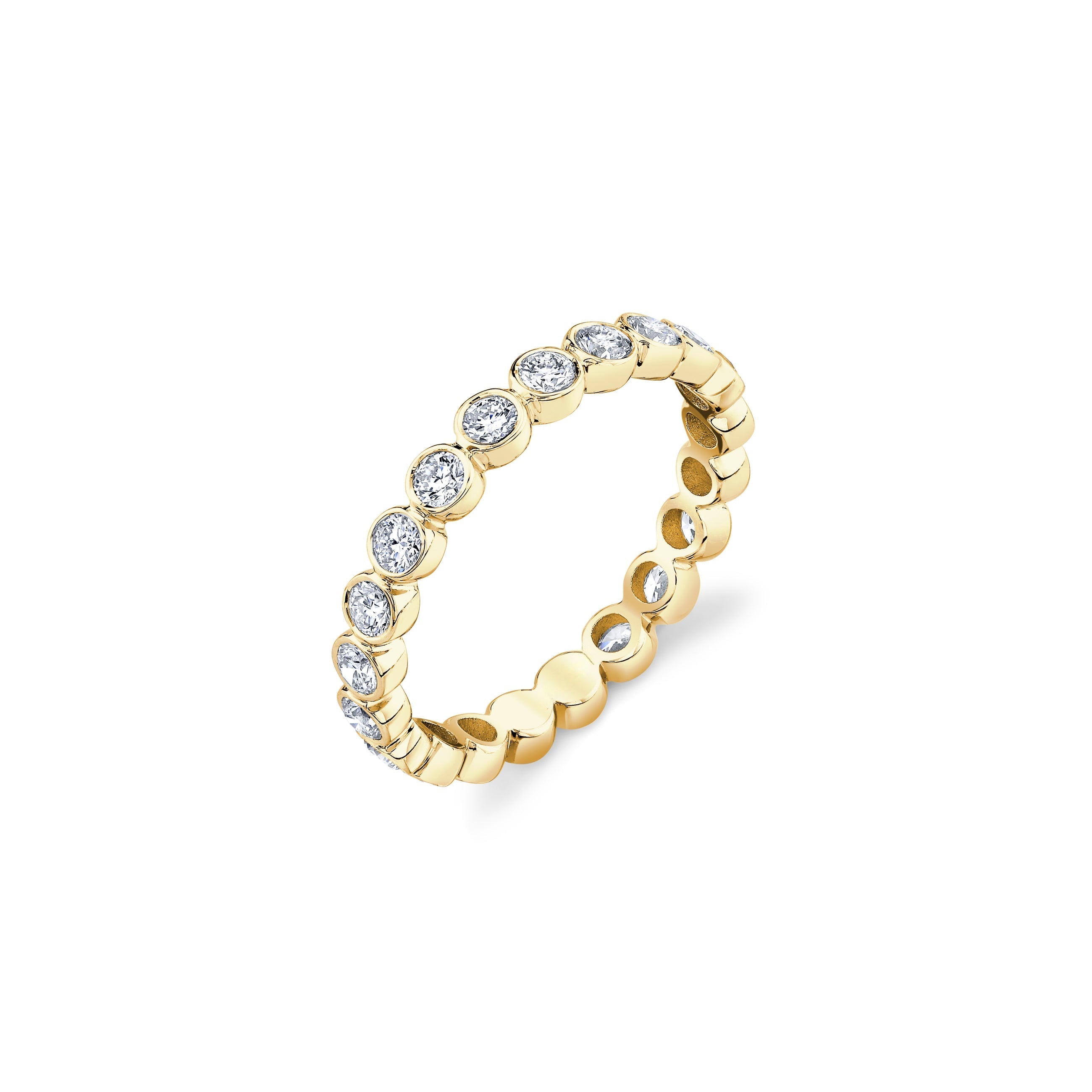 Bezelset Lab Diamond Eternity Band