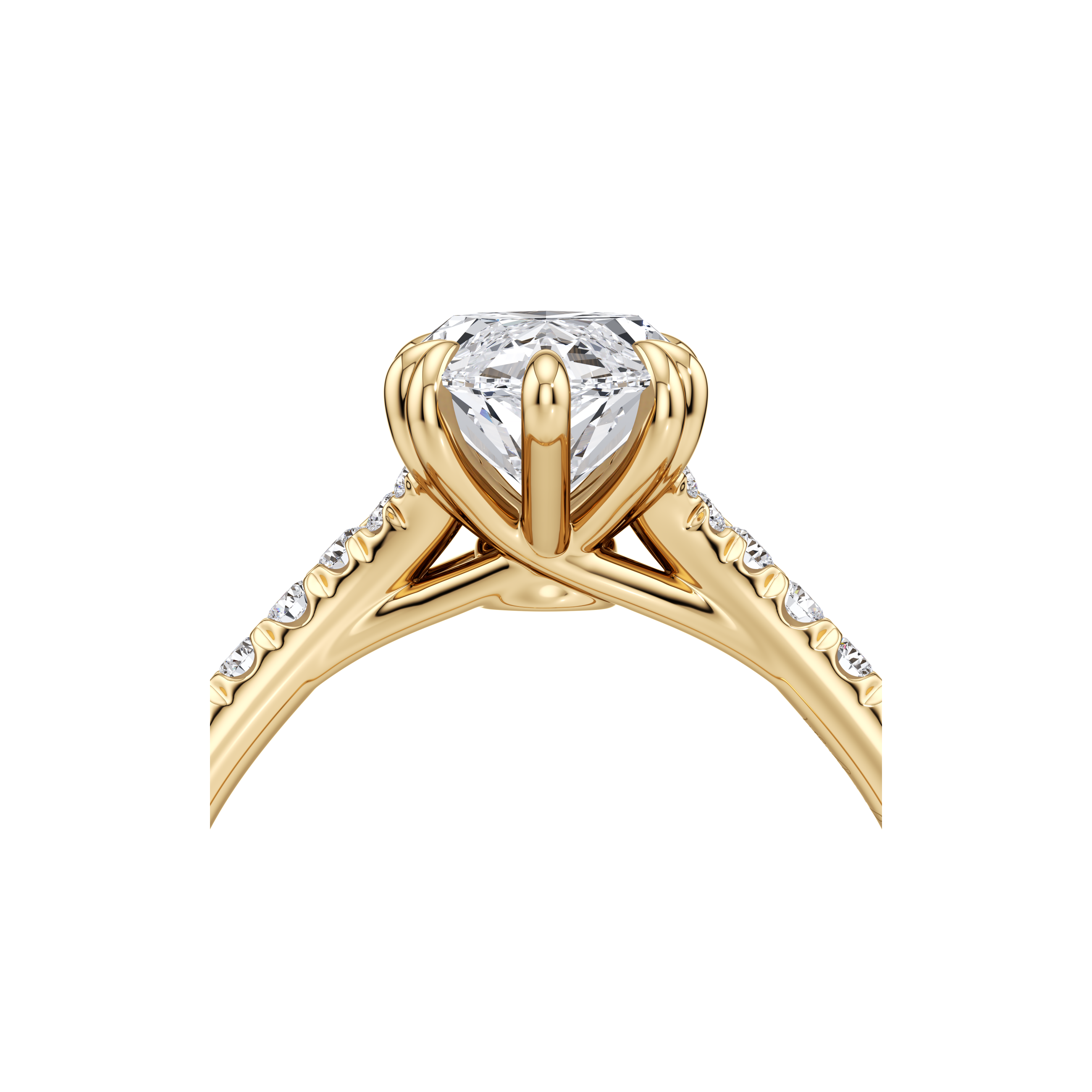 Ellen Marquise Solitaire Lab Diamond Engagement Ring