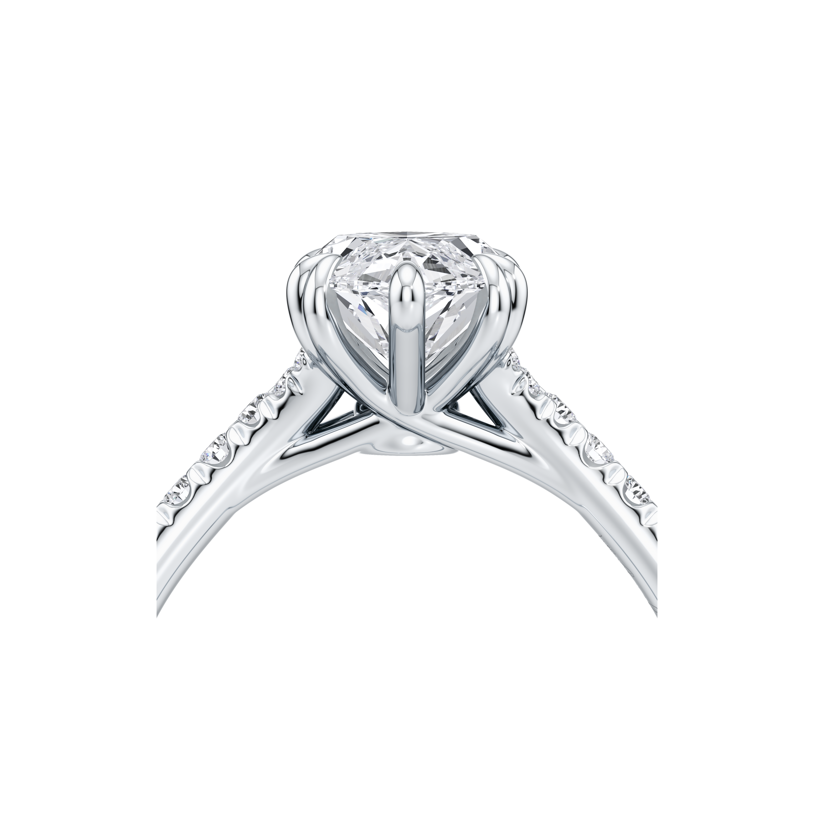 Ellen Marquise Solitaire Lab Diamond Engagement Ring