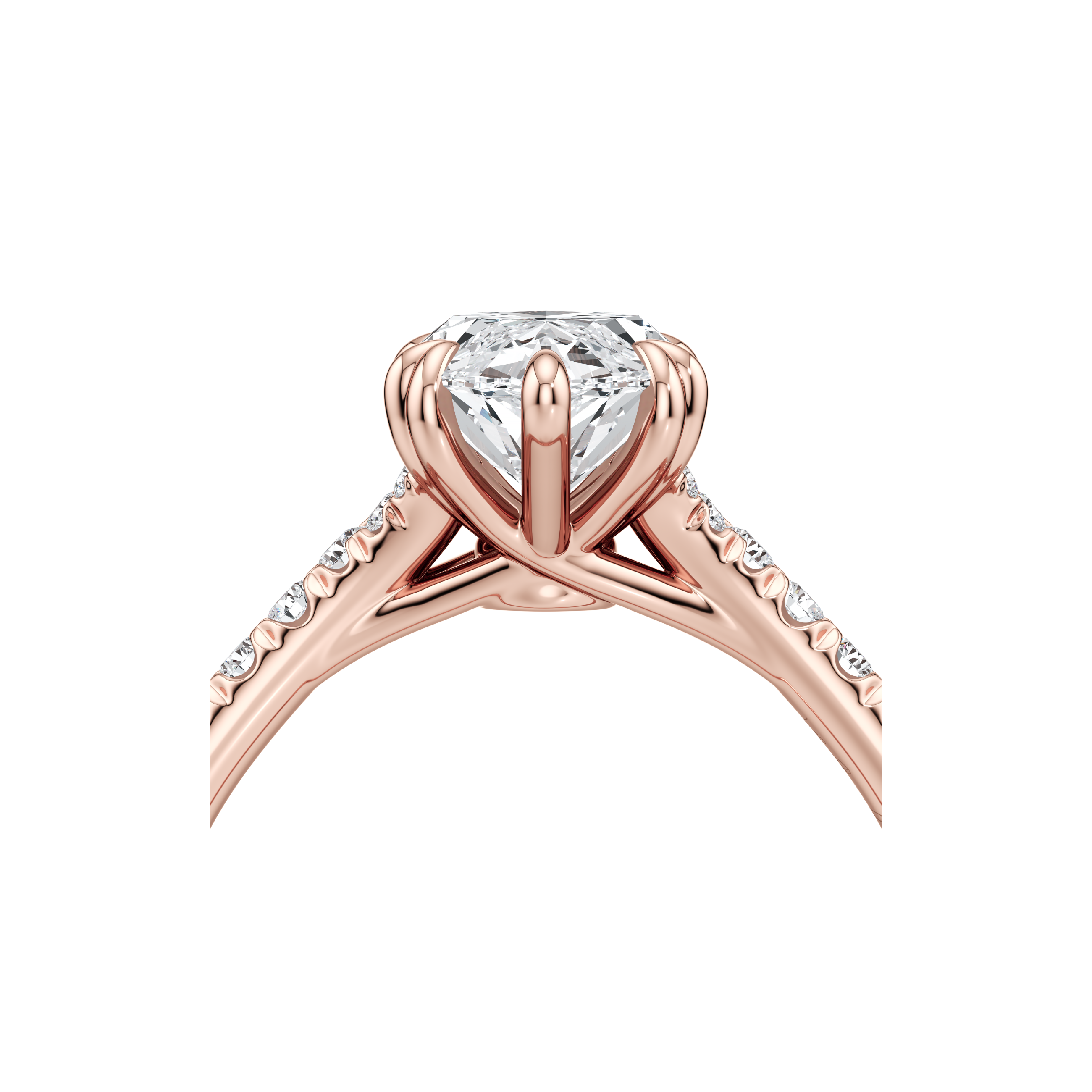 Ellen Marquise Solitaire Lab Diamond Engagement Ring