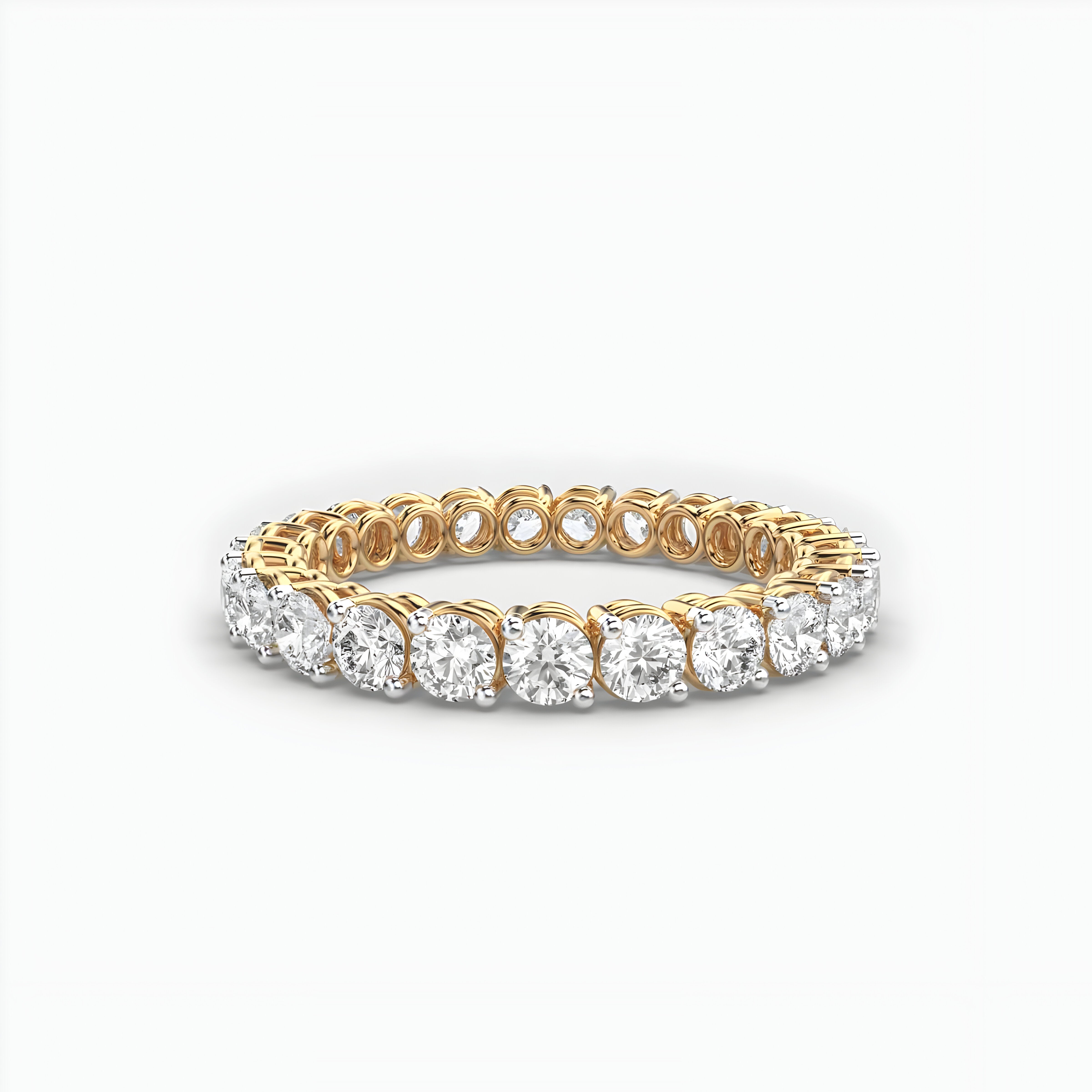 Eternity Band With 6 Cent Diamonds