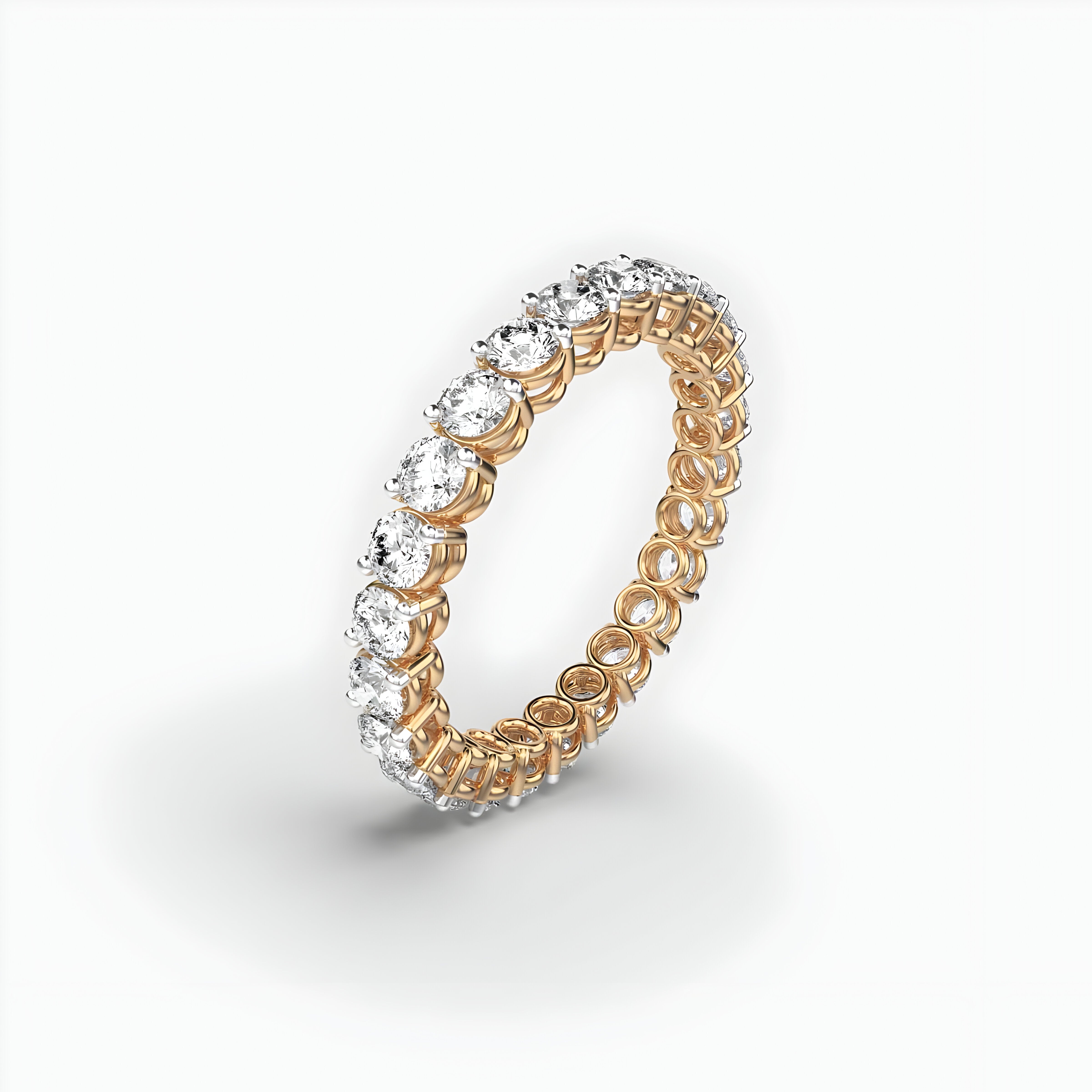 Eternity Band With 6 Cent Diamonds
