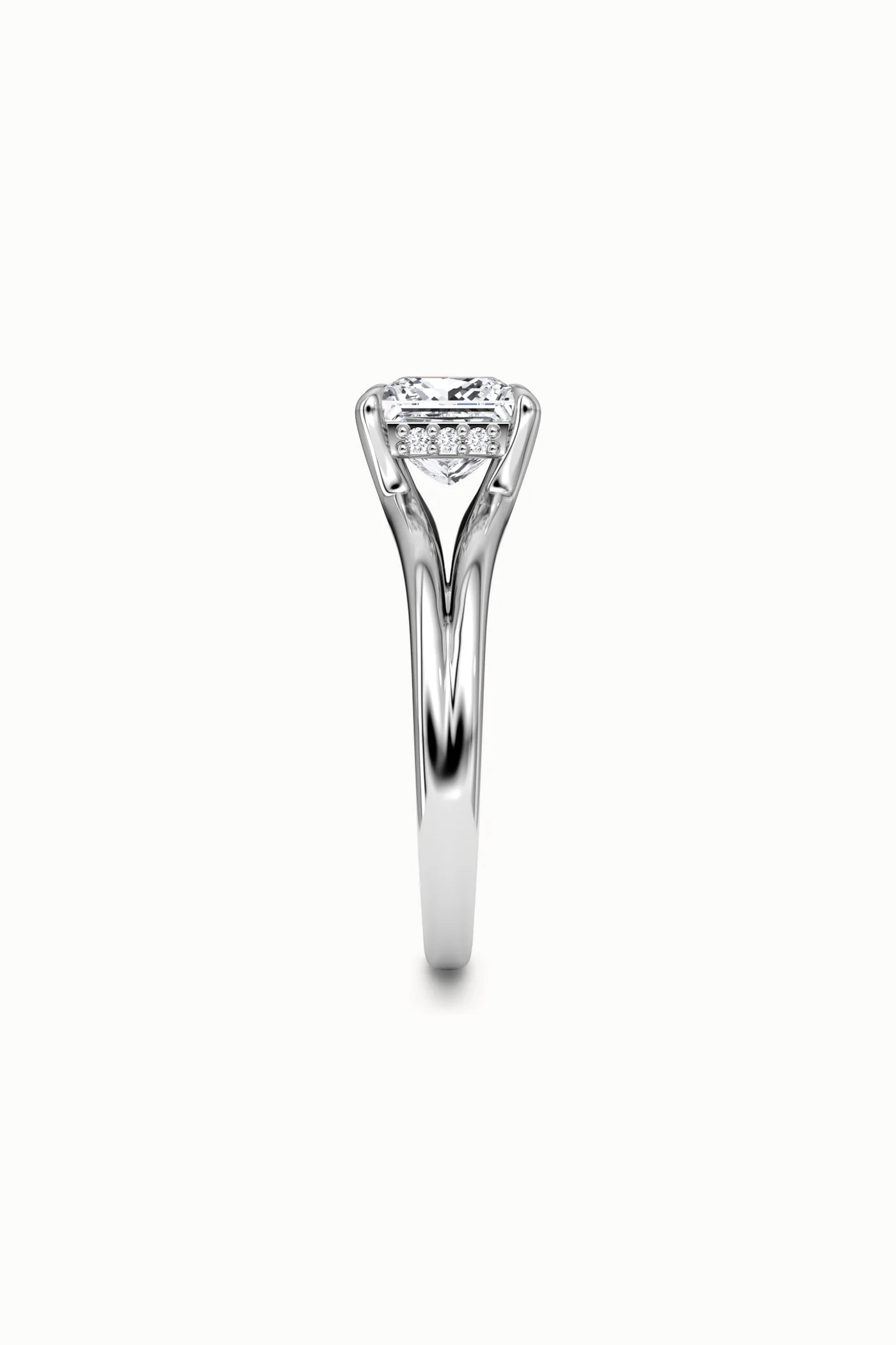 DULCE HALO PRINCESS SOLITAIRE RING