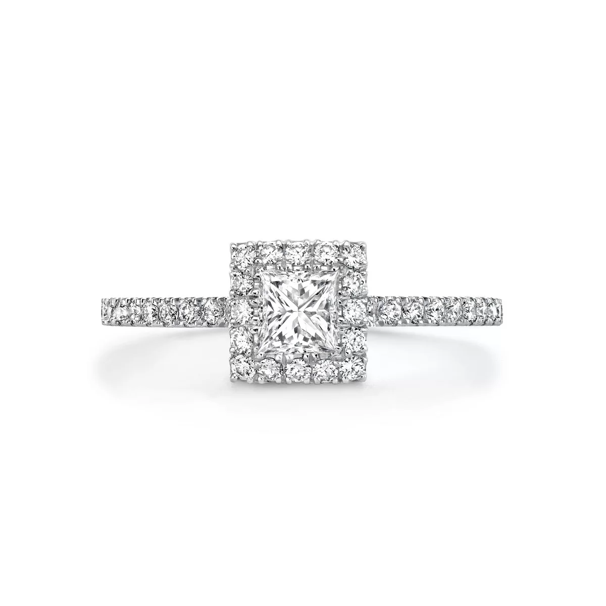 Princess Cut Diamond Engagement Ring
