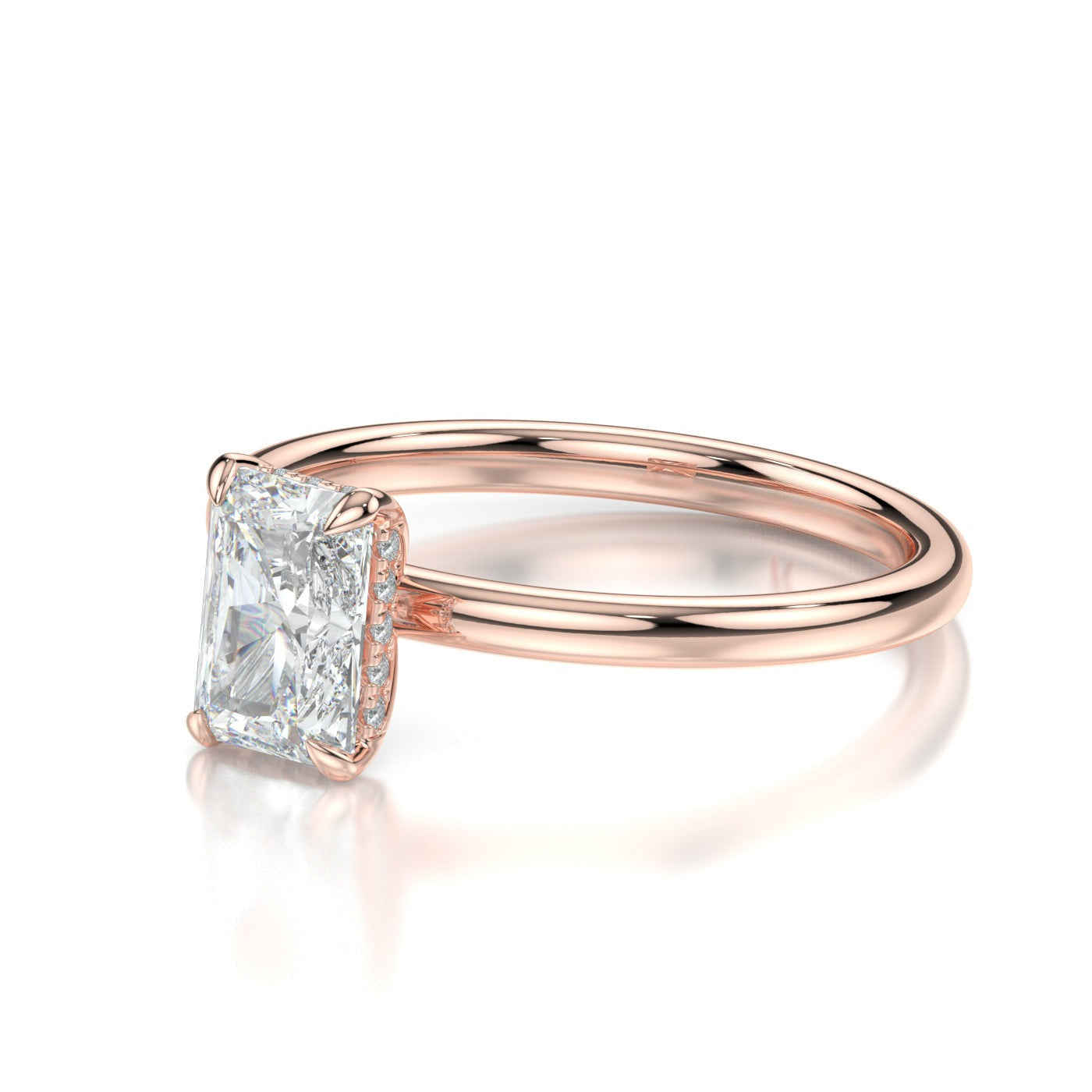 Radiant Nancy Engagement Ring