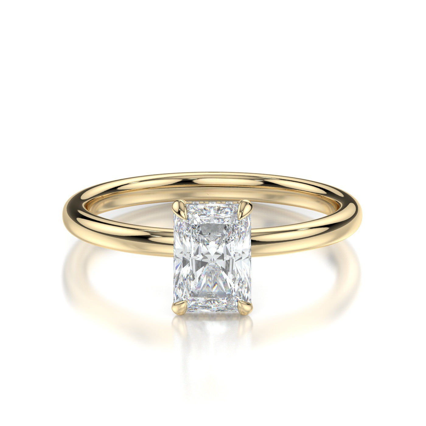 Radiant Nancy Engagement Ring
