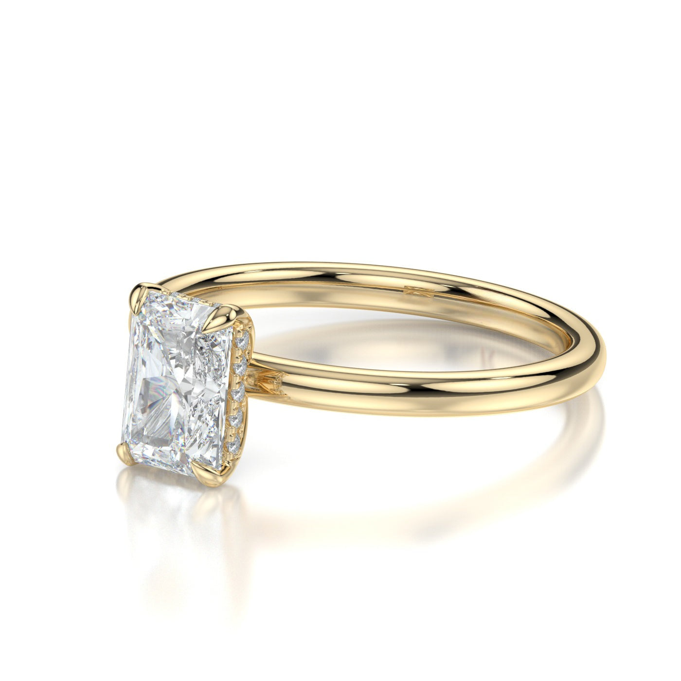 Radiant Nancy Engagement Ring