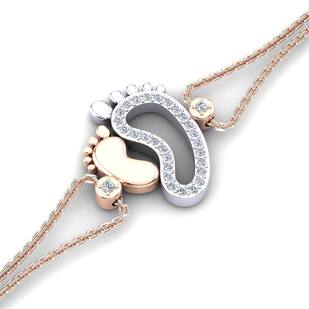 Baby Mother Diamond Bracelet