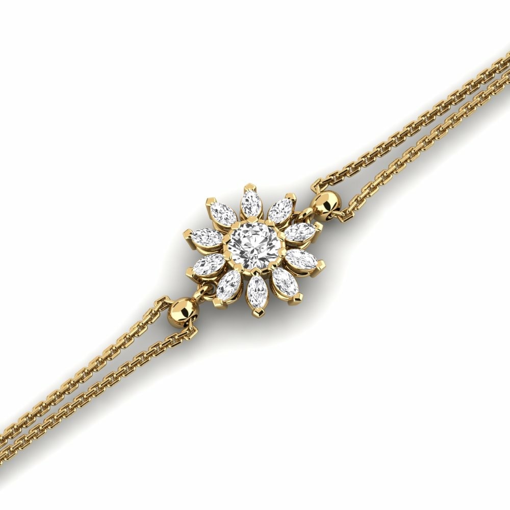 Gland Flower Women's Diamond Bracelet