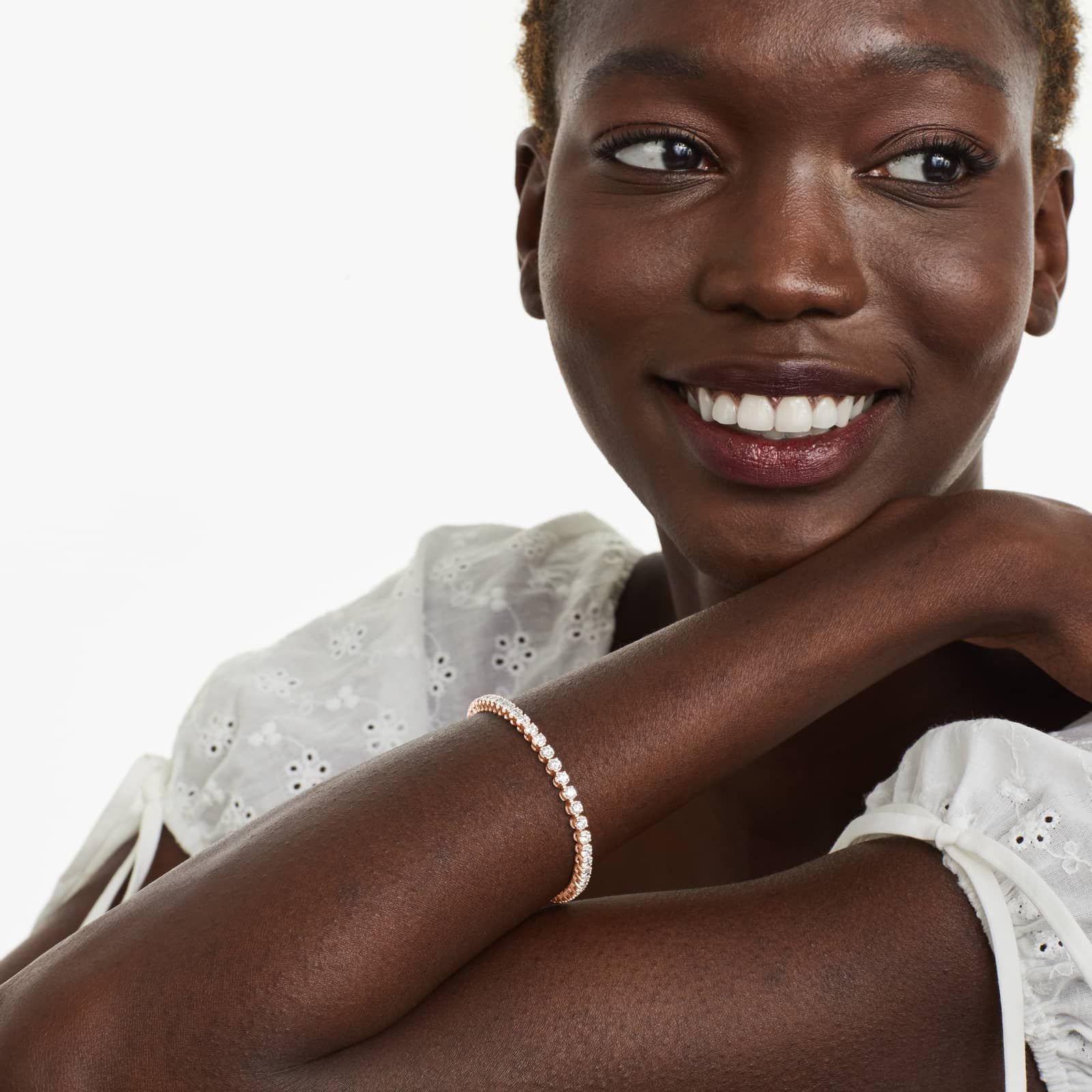 5.00 Ct Four Prong Diamond Tennis Bracelet