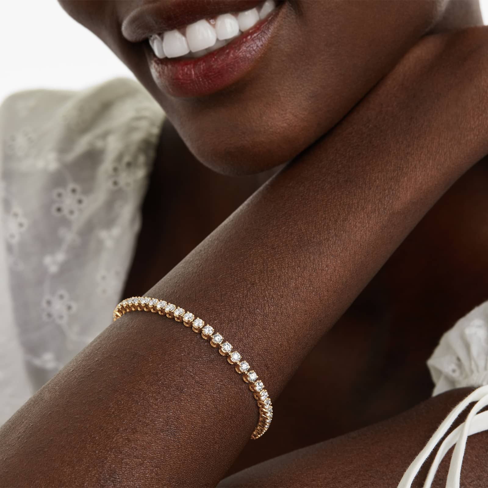 5.00 Ct Four Prong Diamond Tennis Bracelet