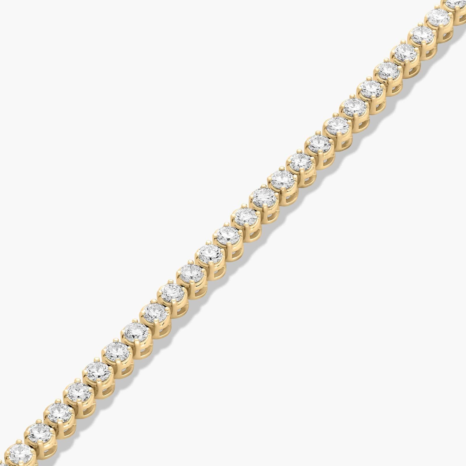 5.00 Ct Four Prong Diamond Tennis Bracelet