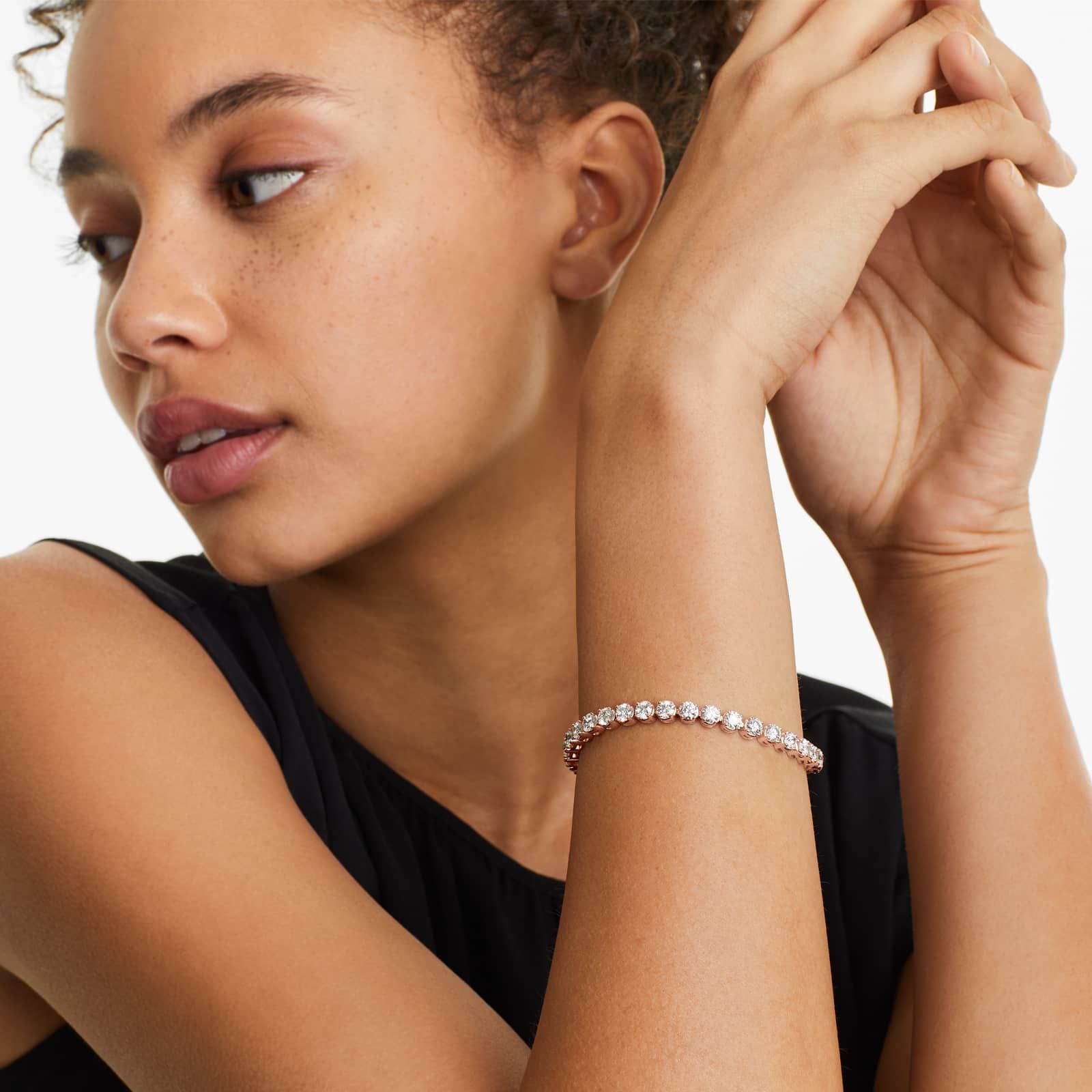 10.00 CTW Four Prong Diamond Tennis Bracelet