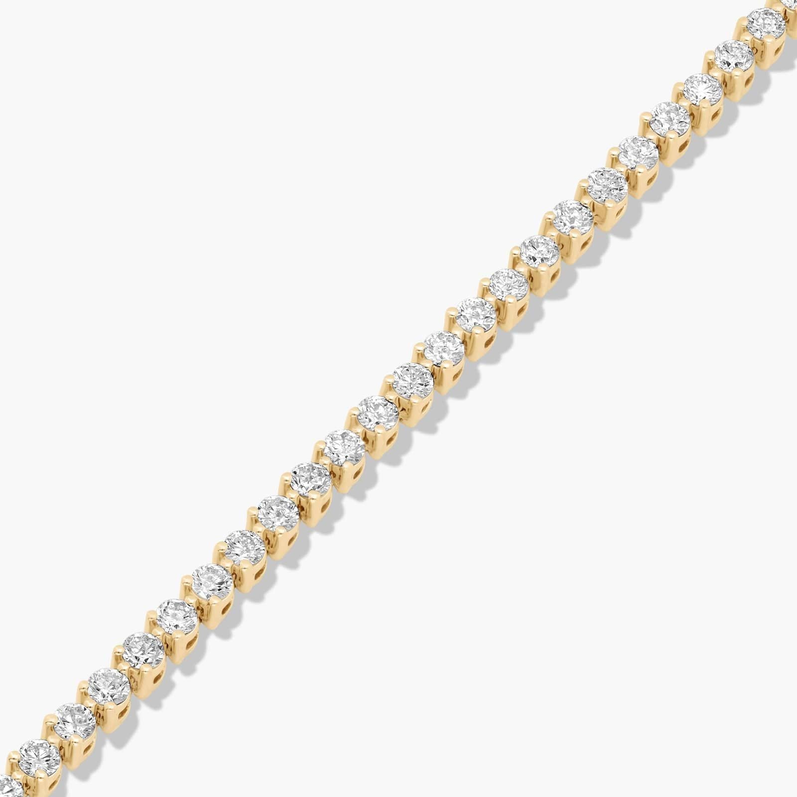 3.00 Ct Three Prong Diamond Tennis Bracelet